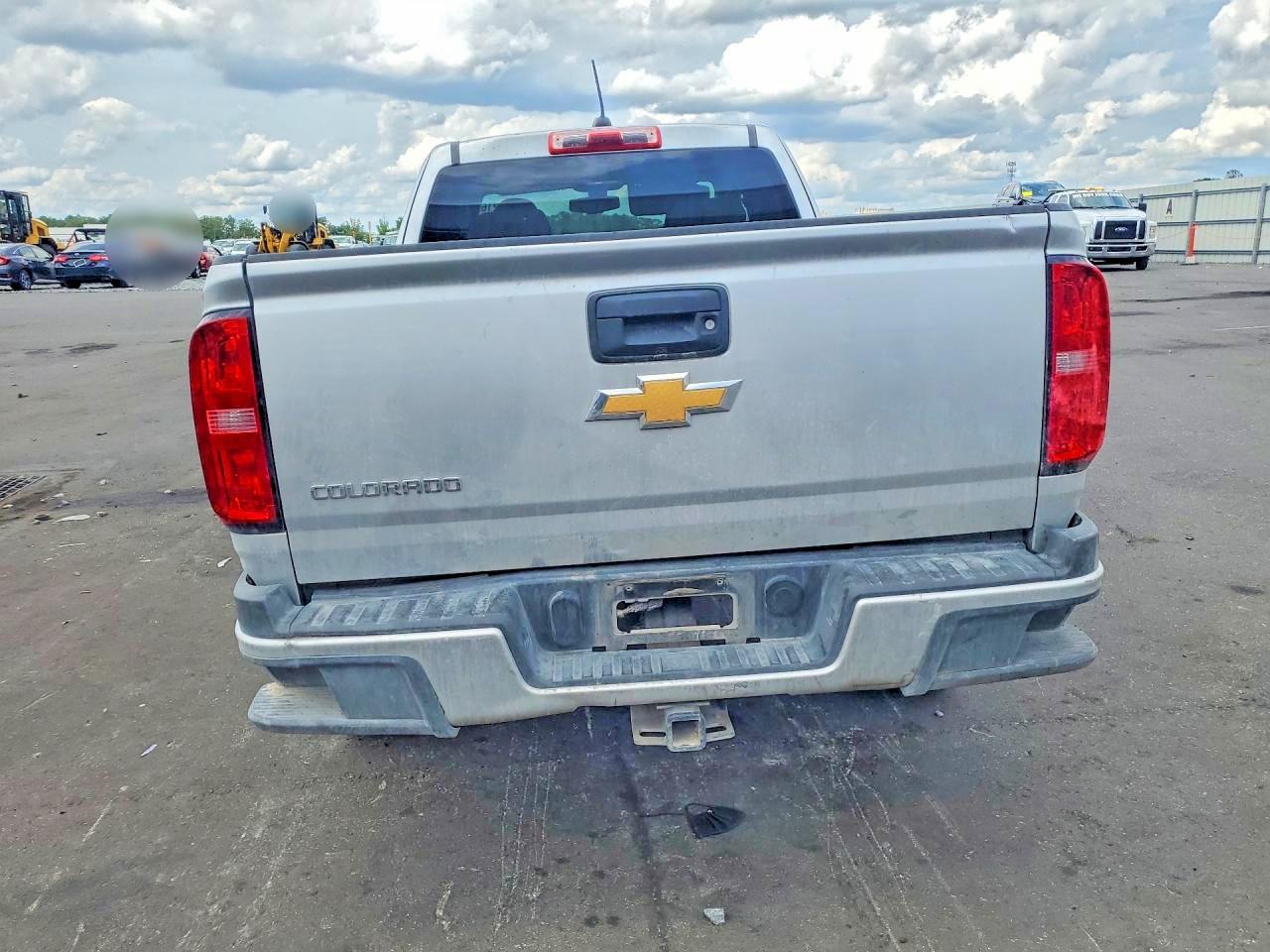 2015 Chevrolet Colorado Silver vin: 1GCHSAEAXF1273809