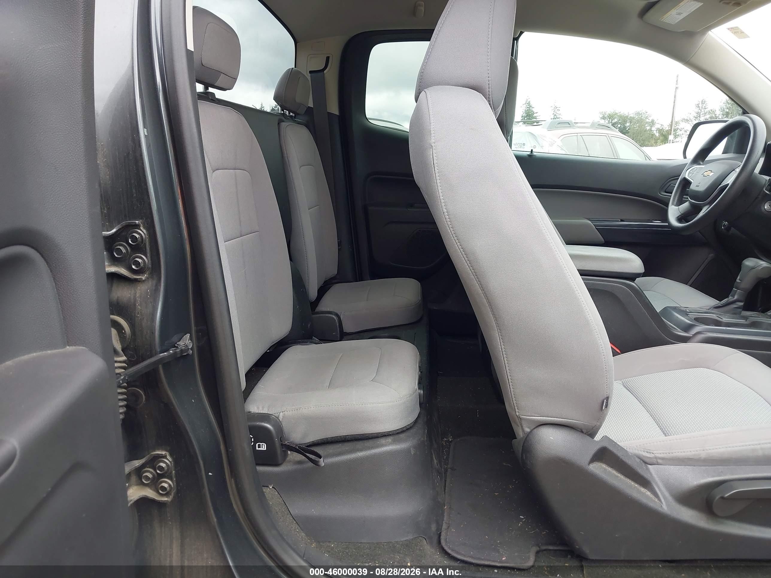 2016 Chevrolet Colorado Wt Gray vin: 1GCHSBE16G1311768