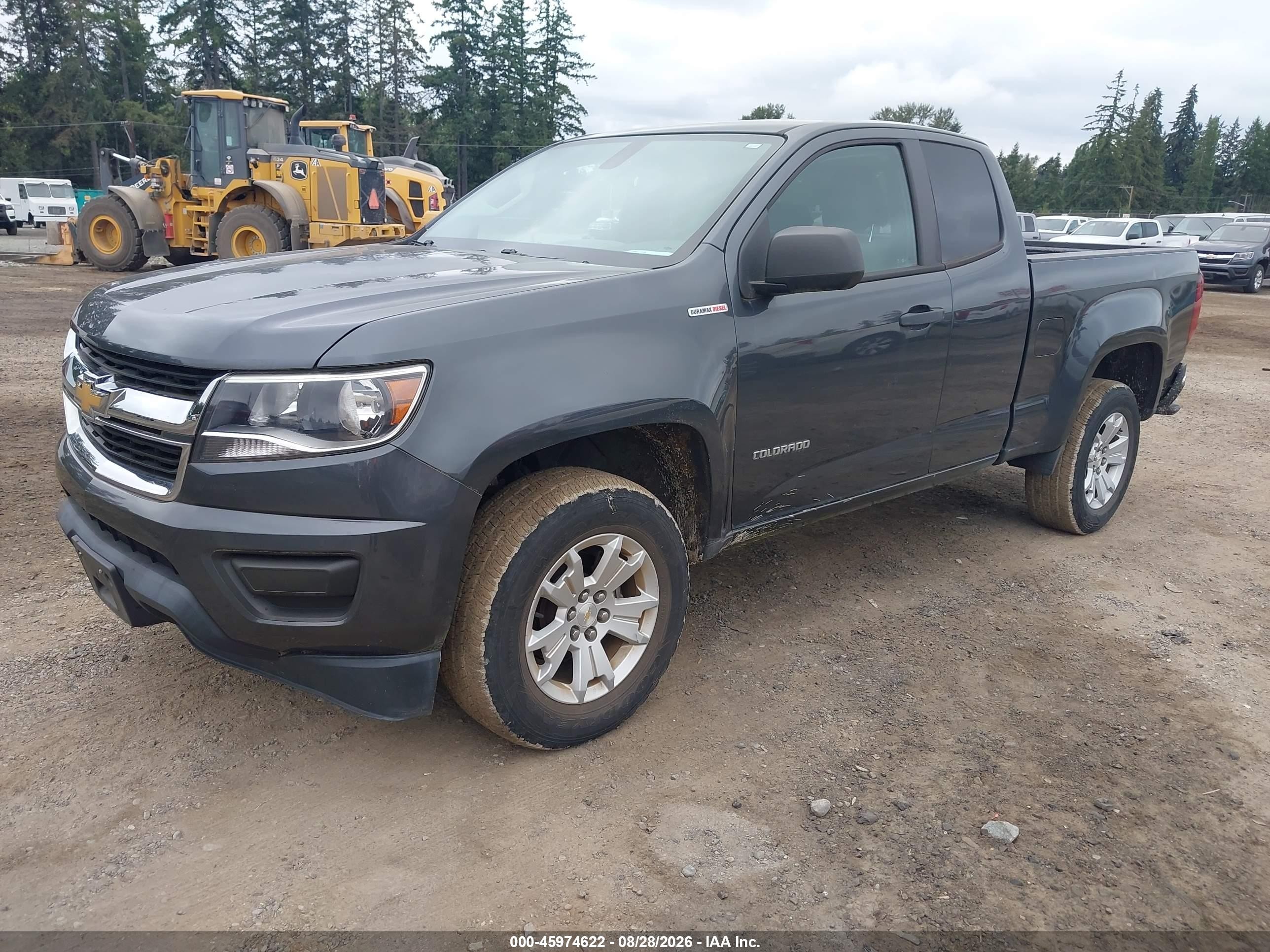 2016 Chevrolet Colorado Wt Gray vin: 1GCHSBE17G1328188