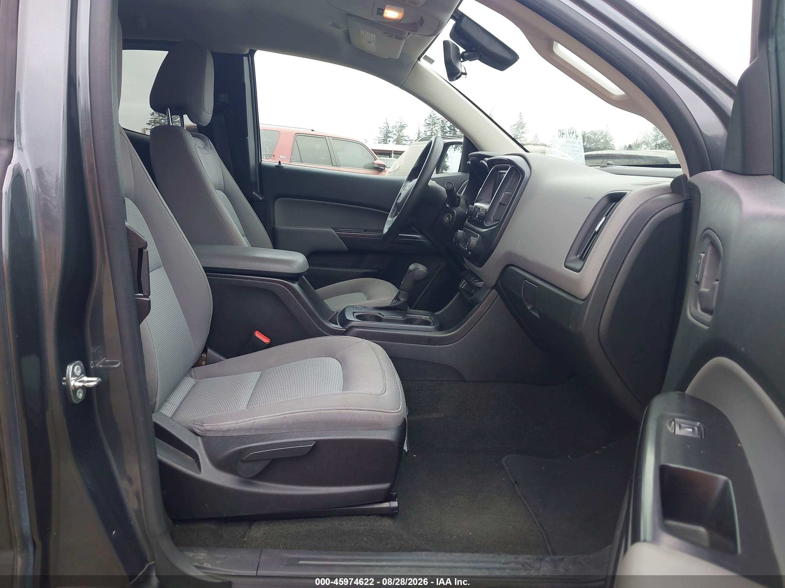2016 Chevrolet Colorado Wt Gray vin: 1GCHSBE17G1328188