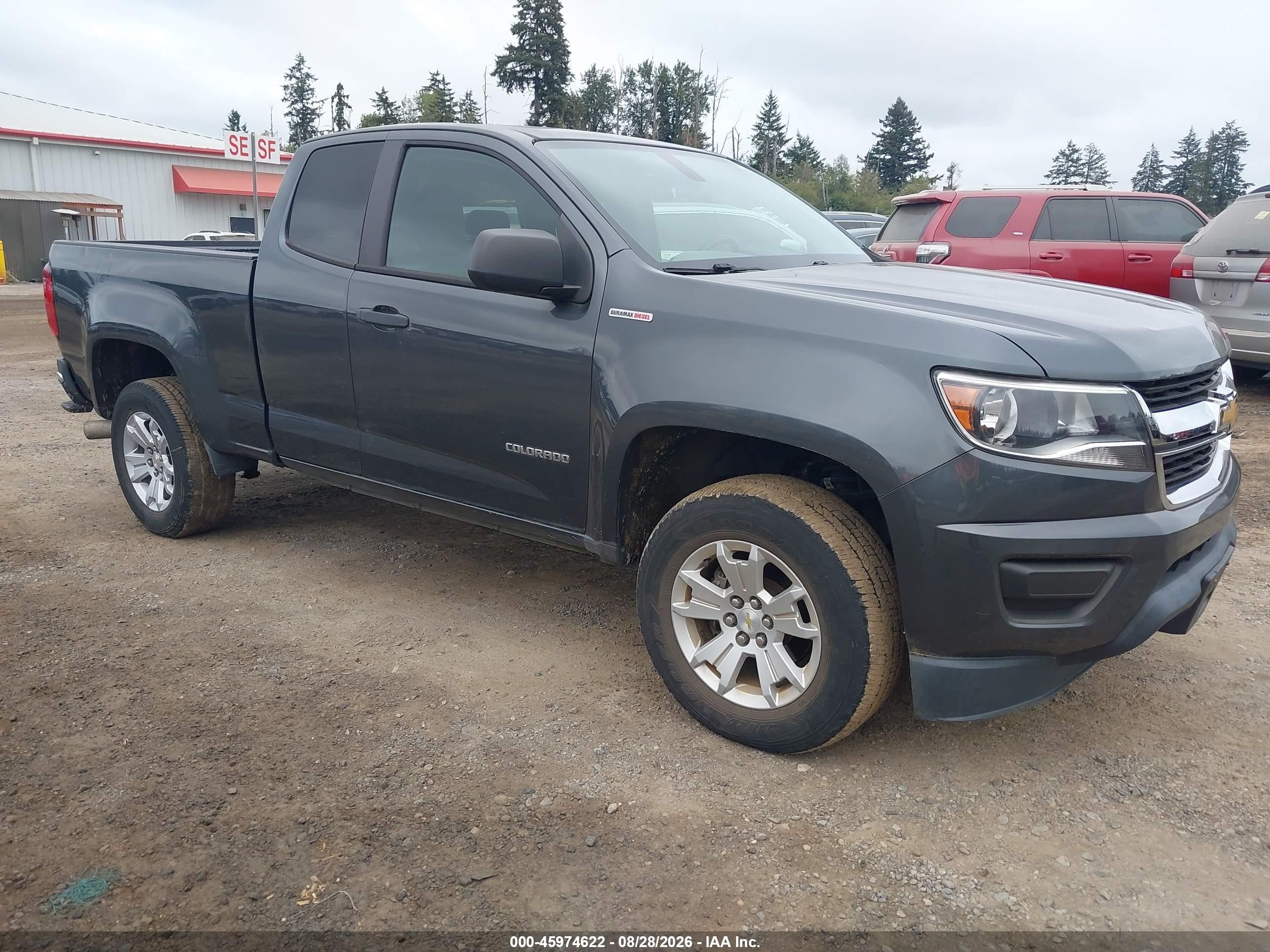 2016 Chevrolet Colorado Wt Gray vin: 1GCHSBE17G1328188