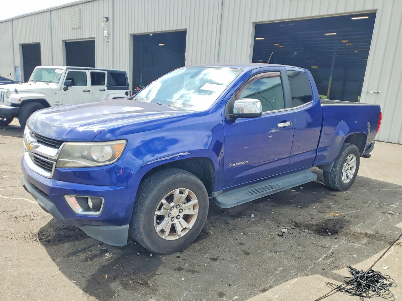 2015 Chevrolet Colorado Lt Blue vin: 1GCHSBE31F1192849