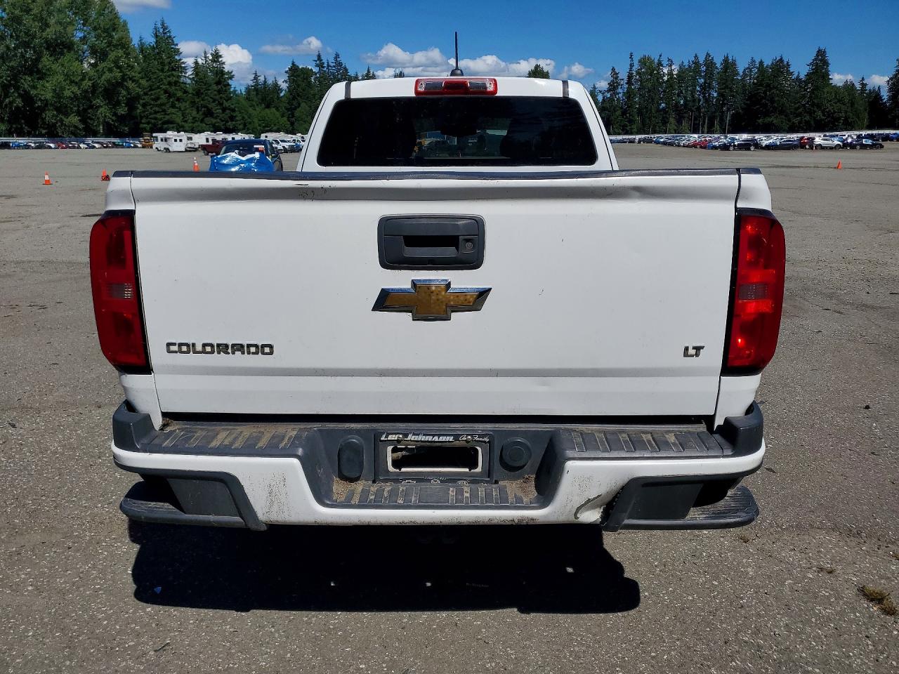 2015 Chevrolet Colorado Lt White vin: 1GCHSBE35F1204761