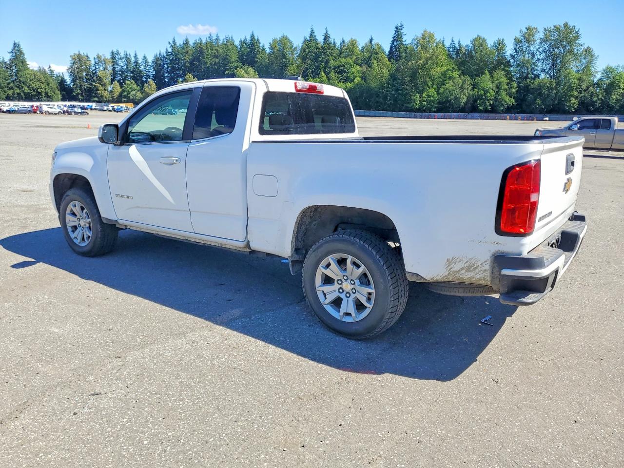 2015 Chevrolet Colorado Lt White vin: 1GCHSBE35F1204761