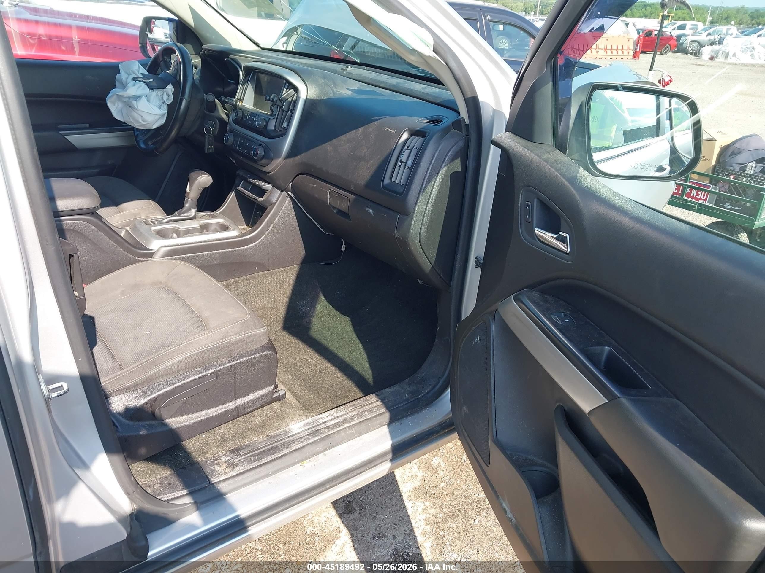 2015 Chevrolet Colorado Lt Silver vin: 1GCHSBE35F1273918
