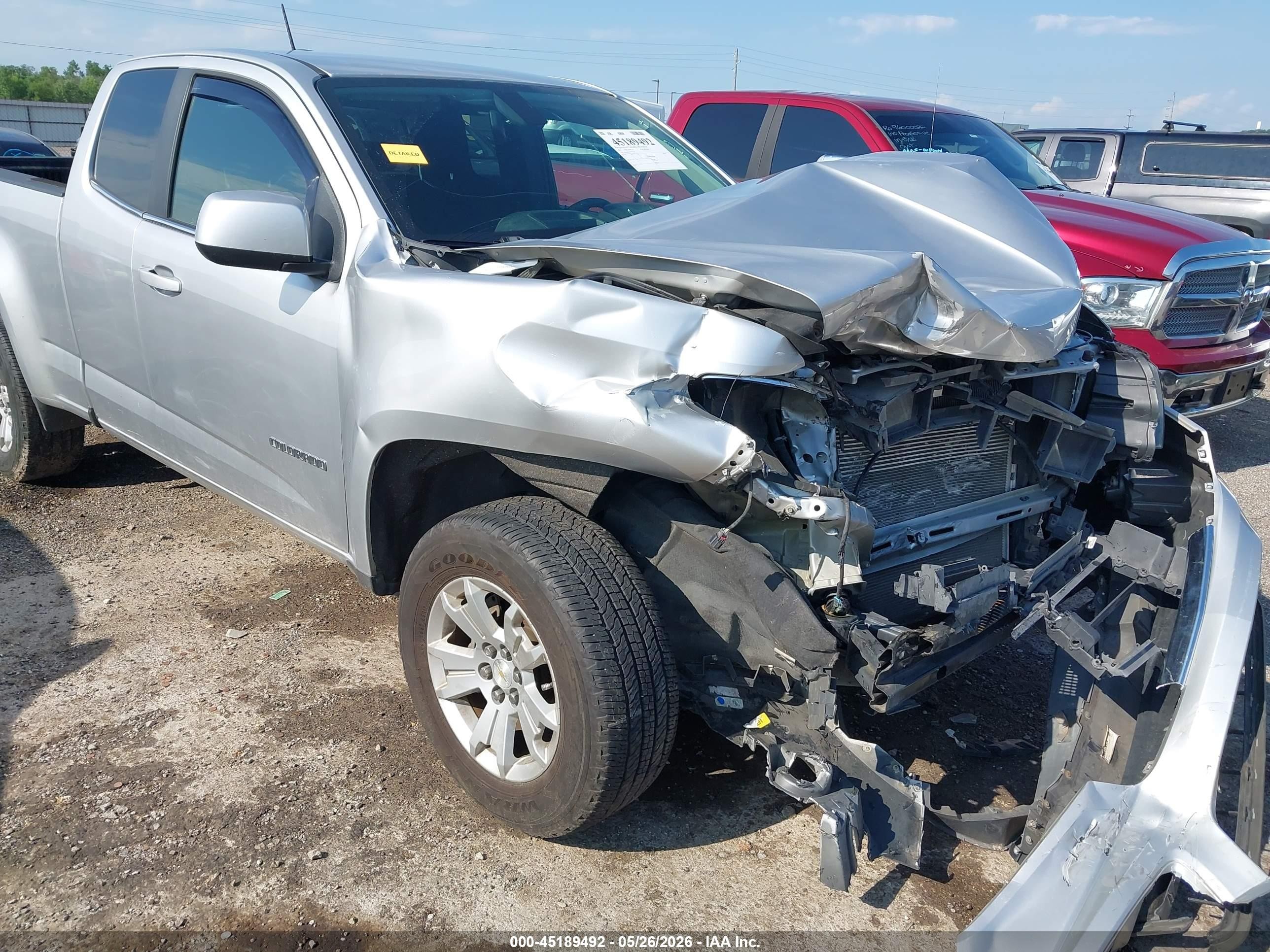 2015 Chevrolet Colorado Lt Silver vin: 1GCHSBE35F1273918