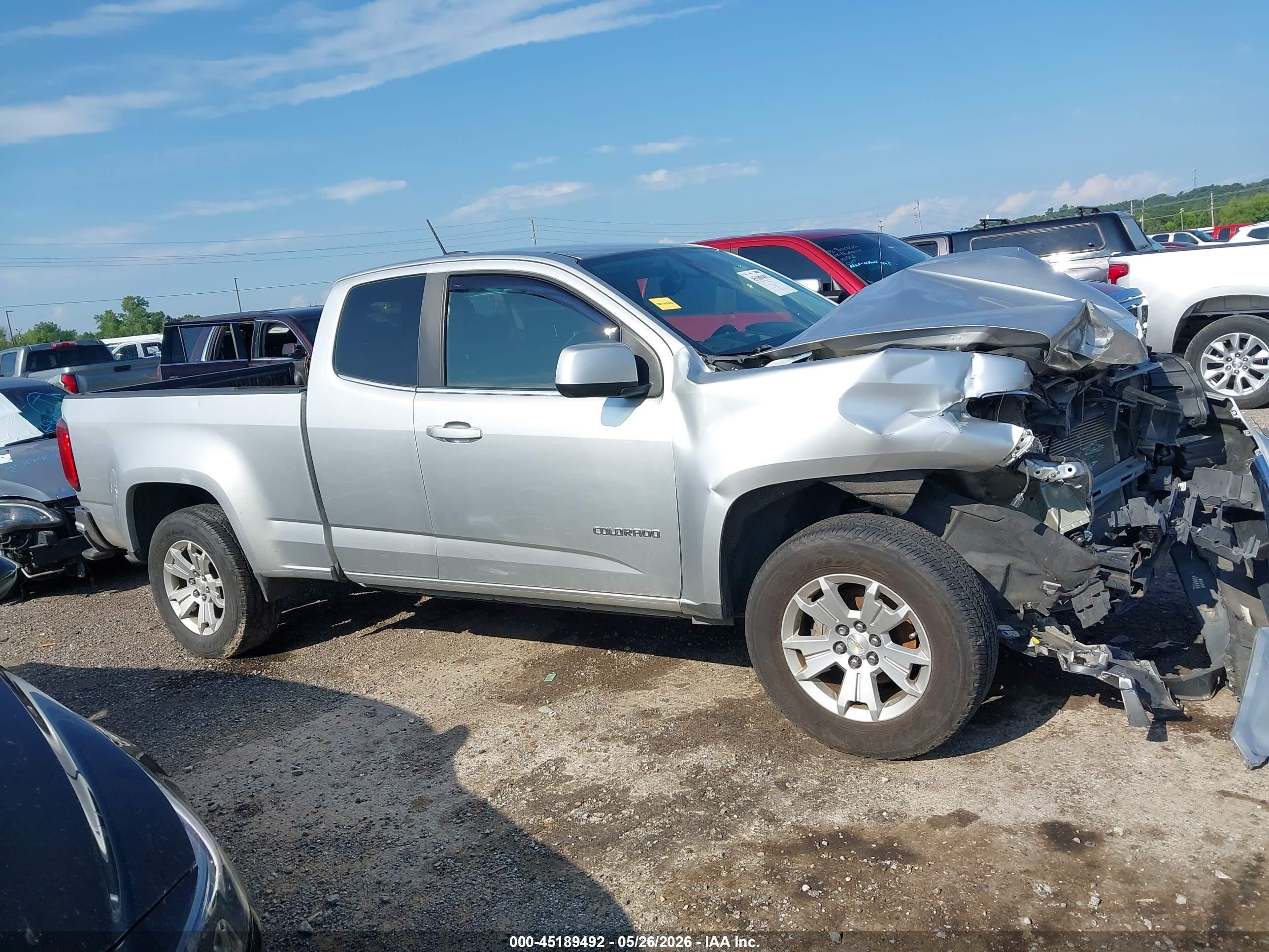 2015 Chevrolet Colorado Lt Silver vin: 1GCHSBE35F1273918