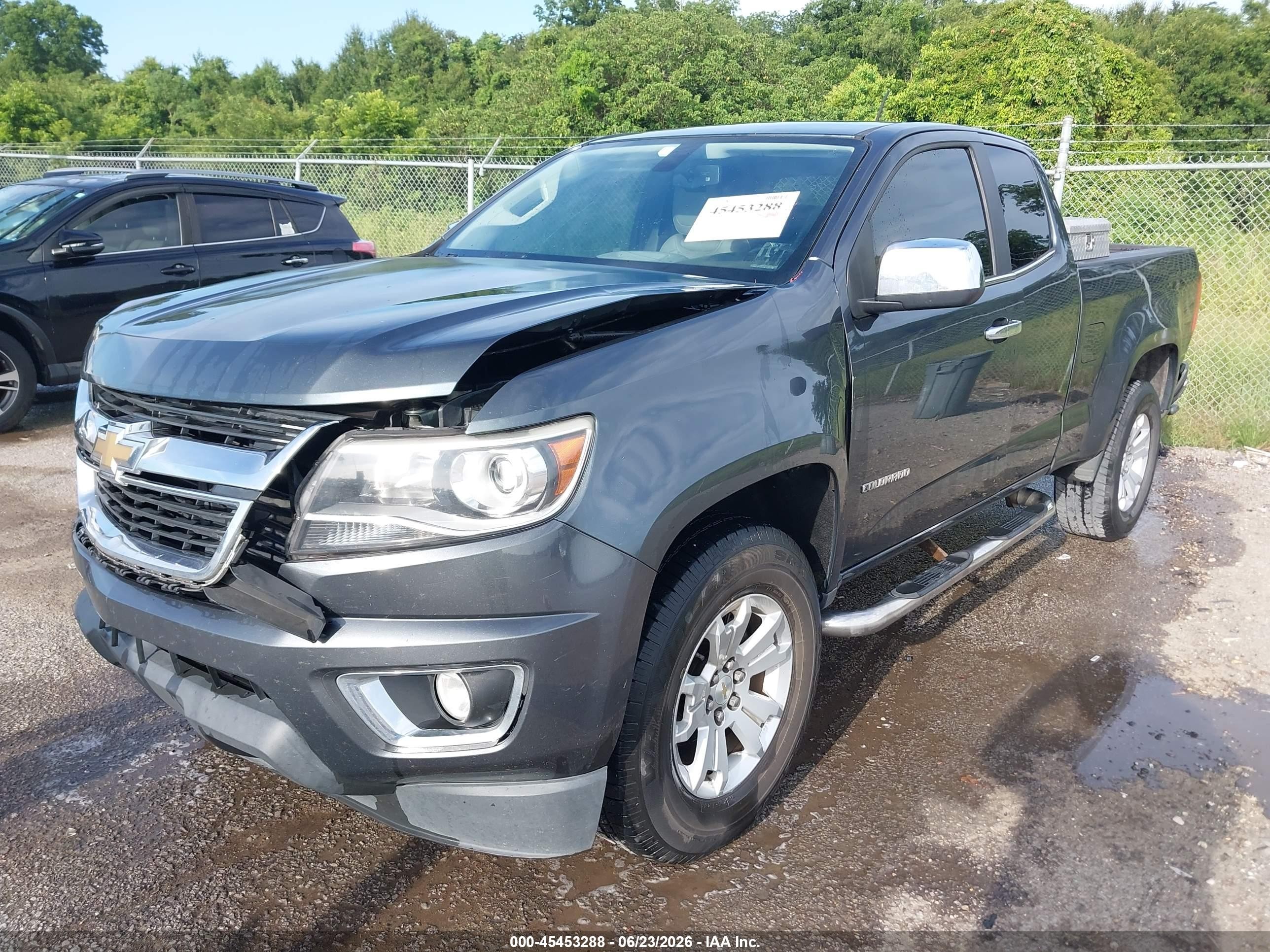 2015 Chevrolet Colorado 2wd Lt Gray vin: 1GCHSBE3XF1216971