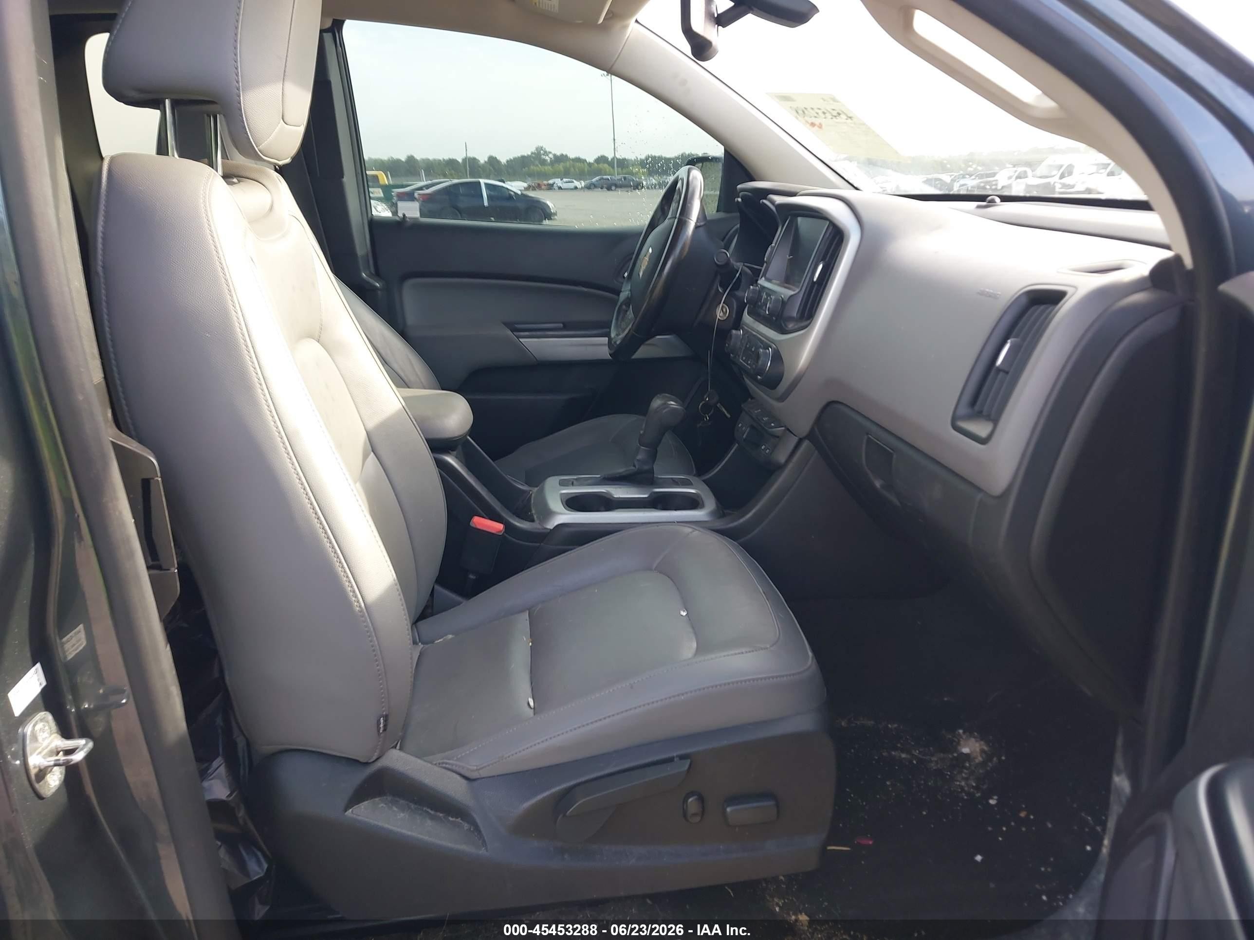 2015 Chevrolet Colorado 2wd Lt Gray vin: 1GCHSBE3XF1216971