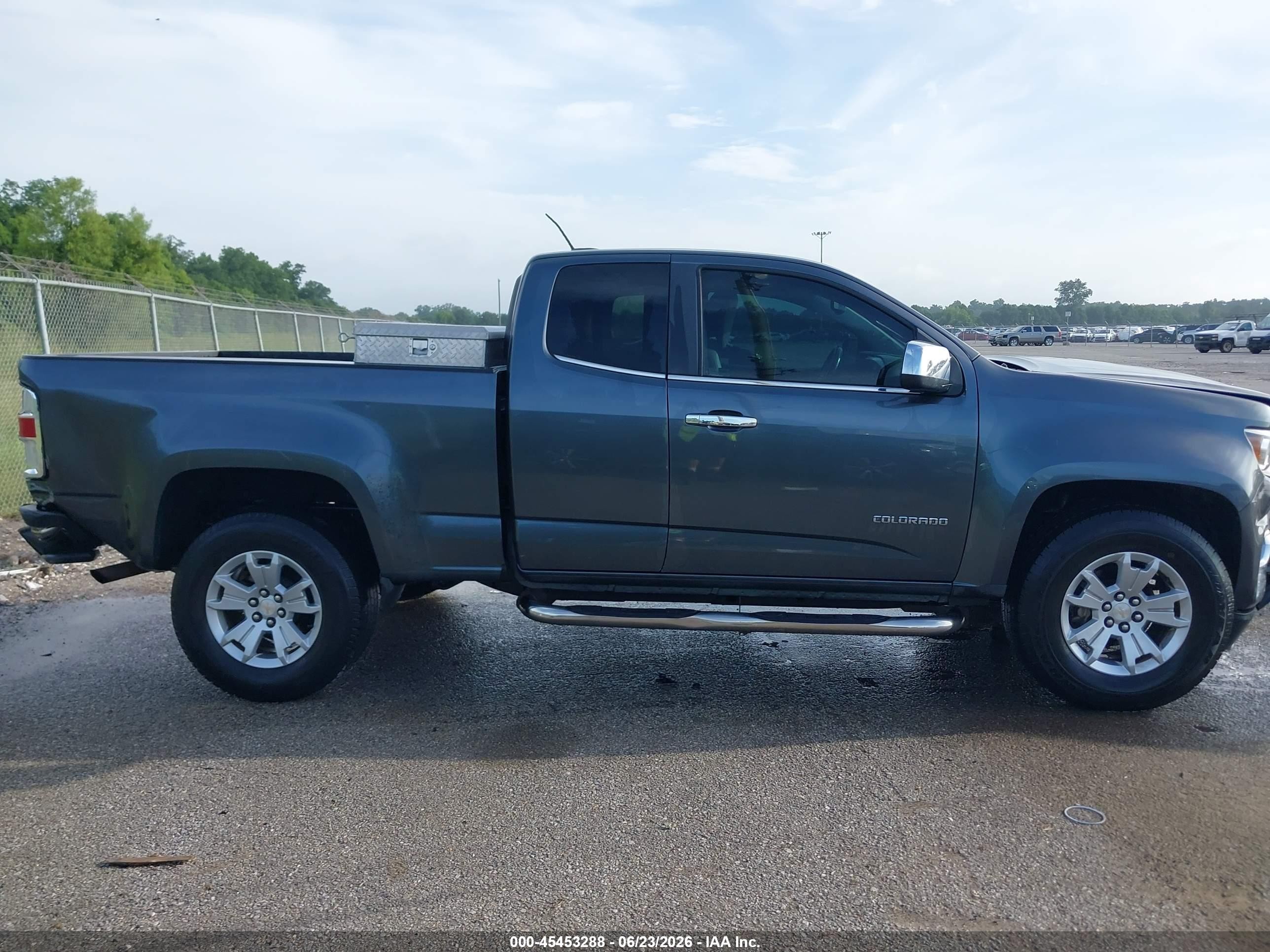 2015 Chevrolet Colorado 2wd Lt Gray vin: 1GCHSBE3XF1216971