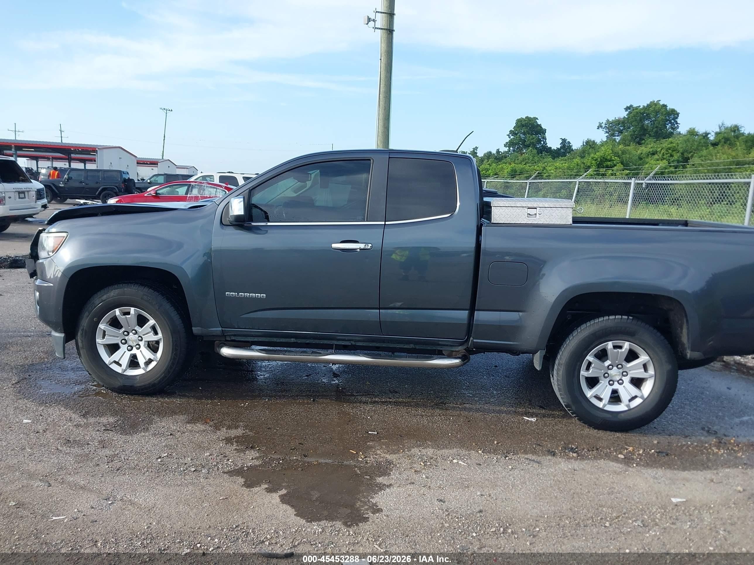 2015 Chevrolet Colorado 2wd Lt Gray vin: 1GCHSBE3XF1216971