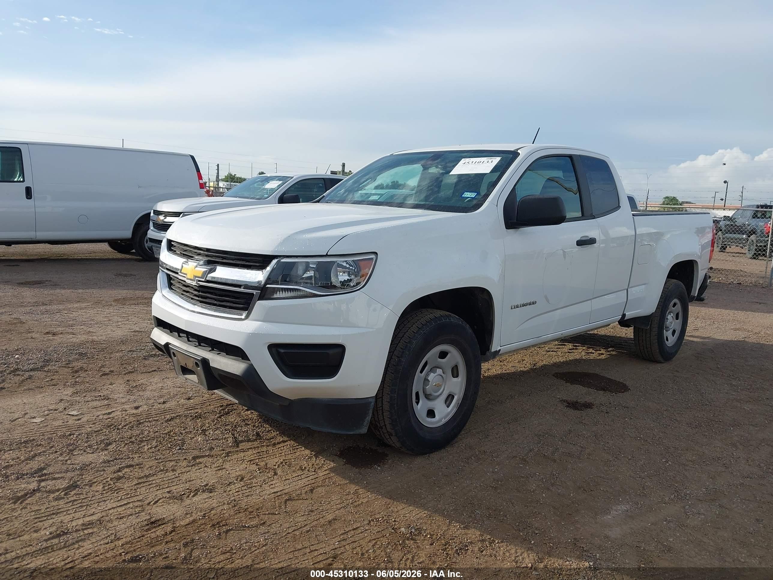 2020 Chevrolet Colorado 2wd  Long Box Wt Белый vin: 1GCHSBEA2L1185435