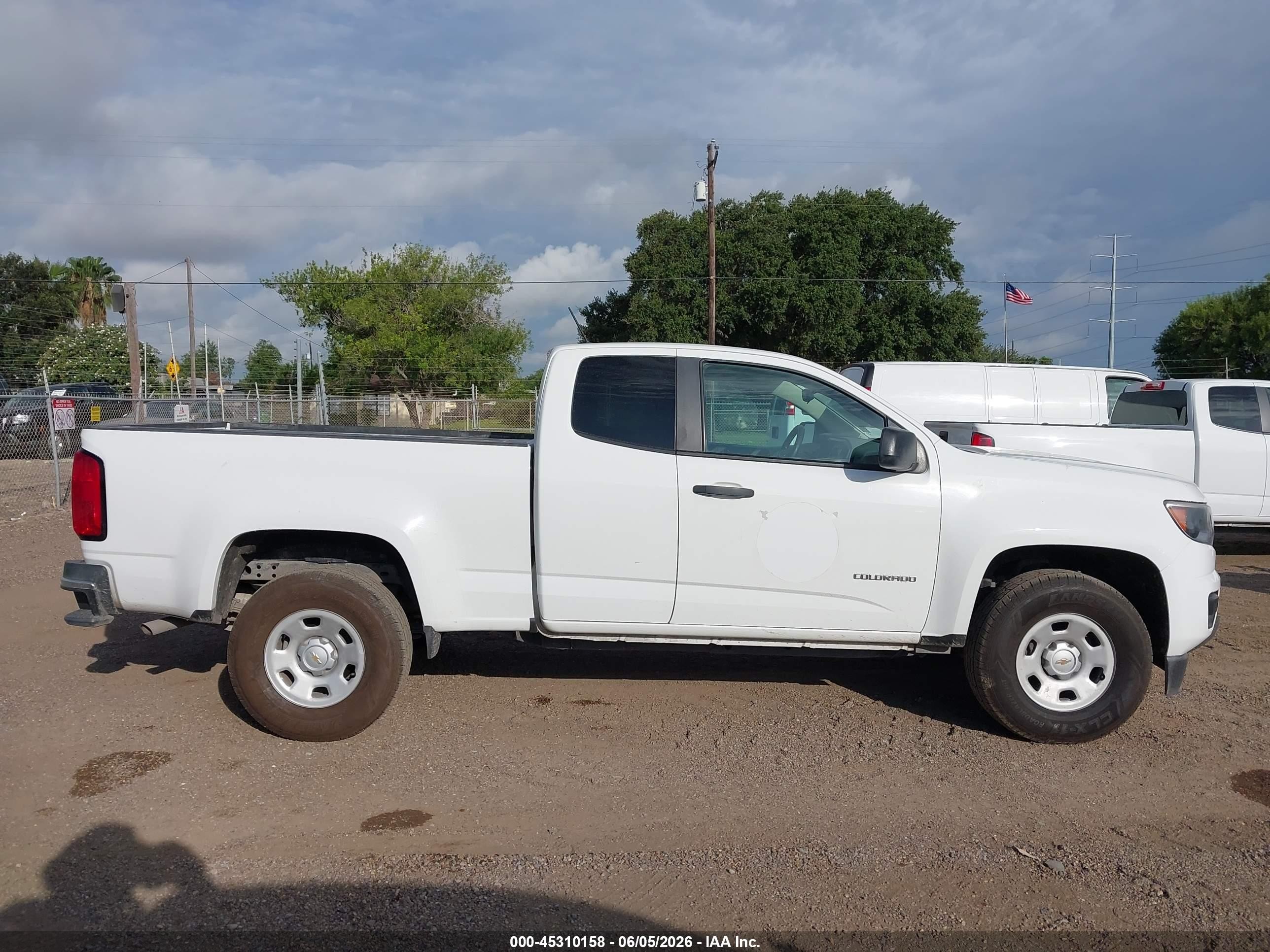 2020 Chevrolet Colorado 2wd  Long Box Wt Белый vin: 1GCHSBEA3L1185444