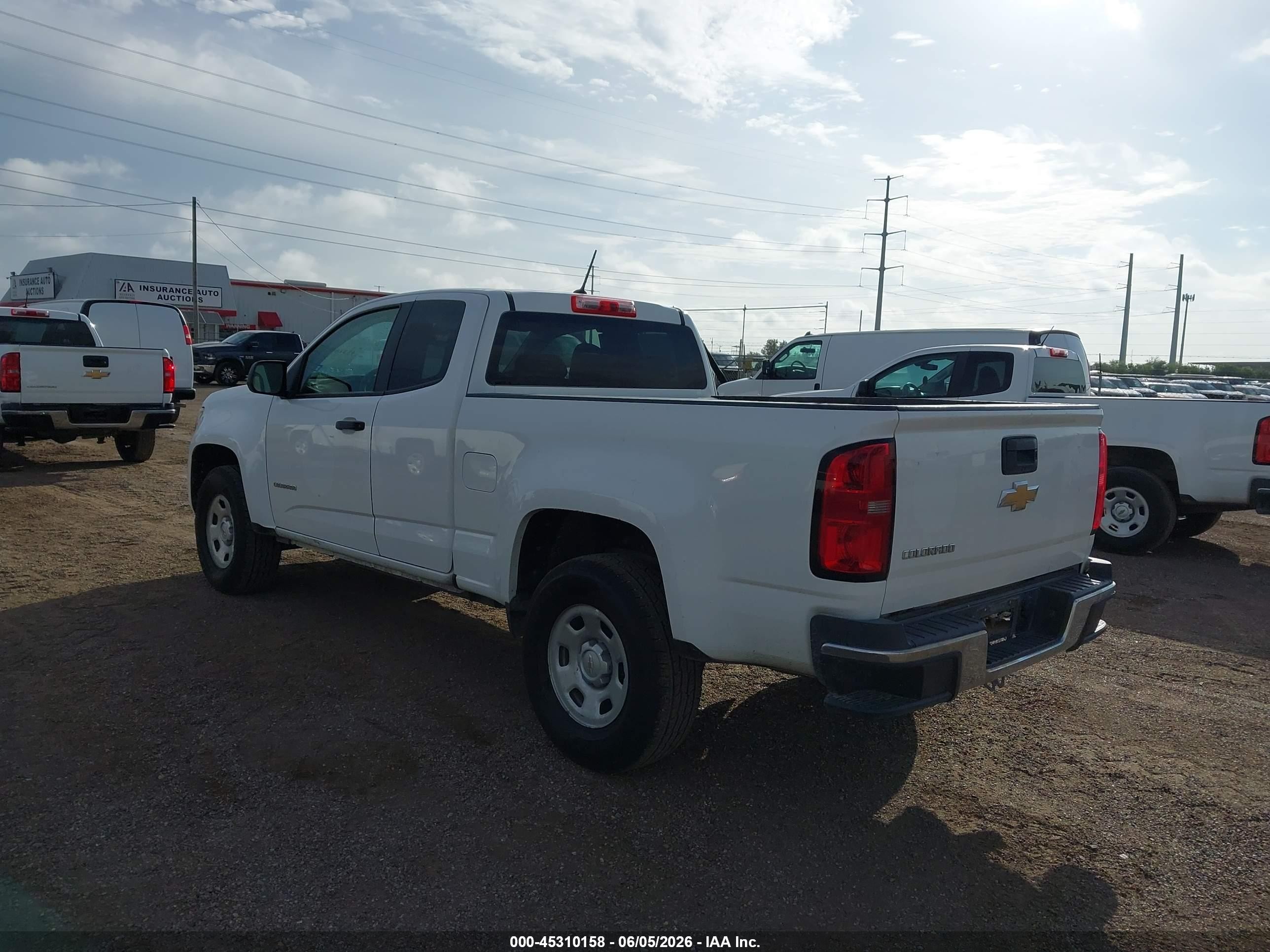 2020 Chevrolet Colorado 2wd  Long Box Wt Белый vin: 1GCHSBEA3L1185444
