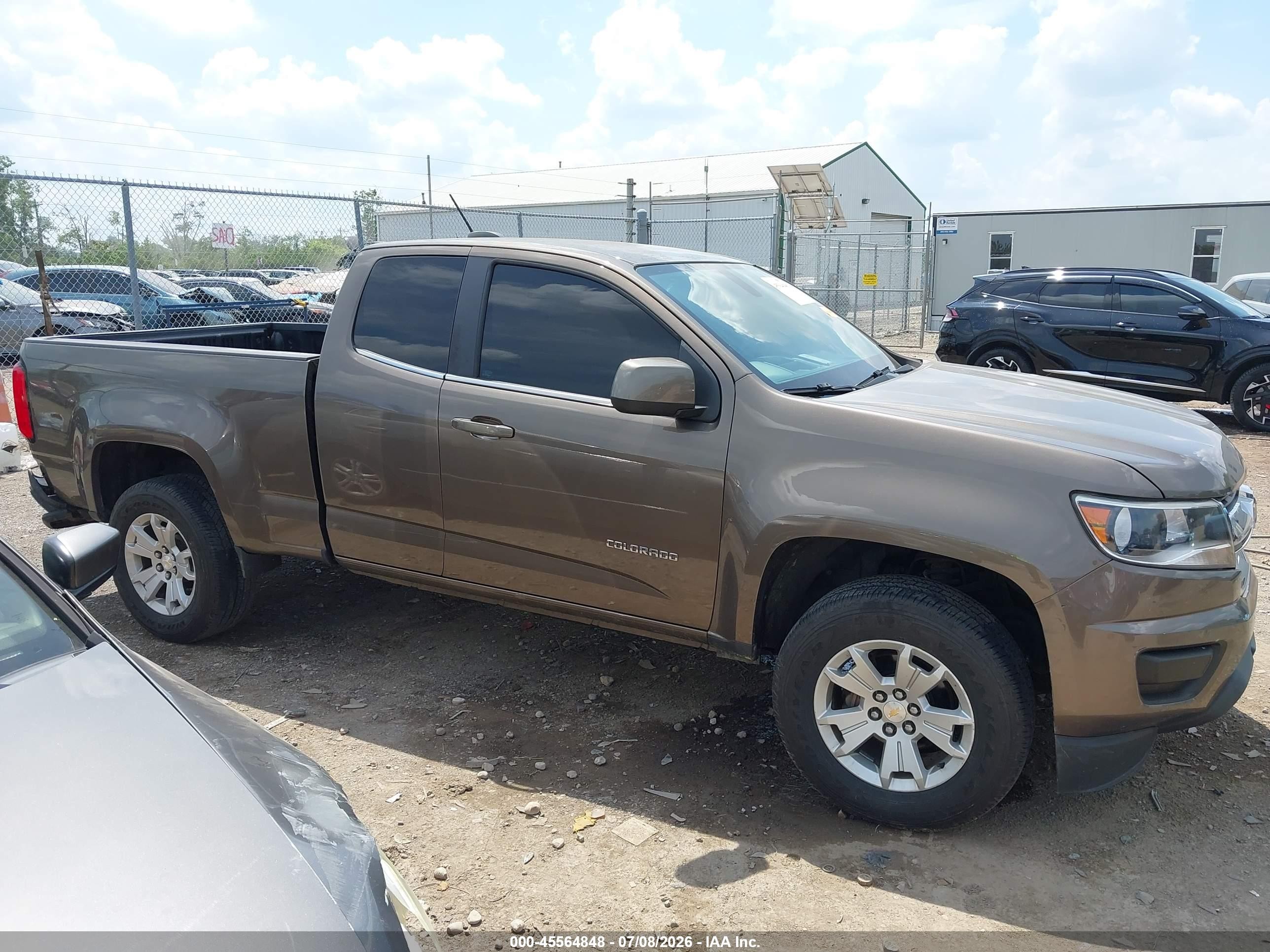 2015 Chevrolet Colorado 2wd Lt Brown vin: 1GCHSBEA4F1138363