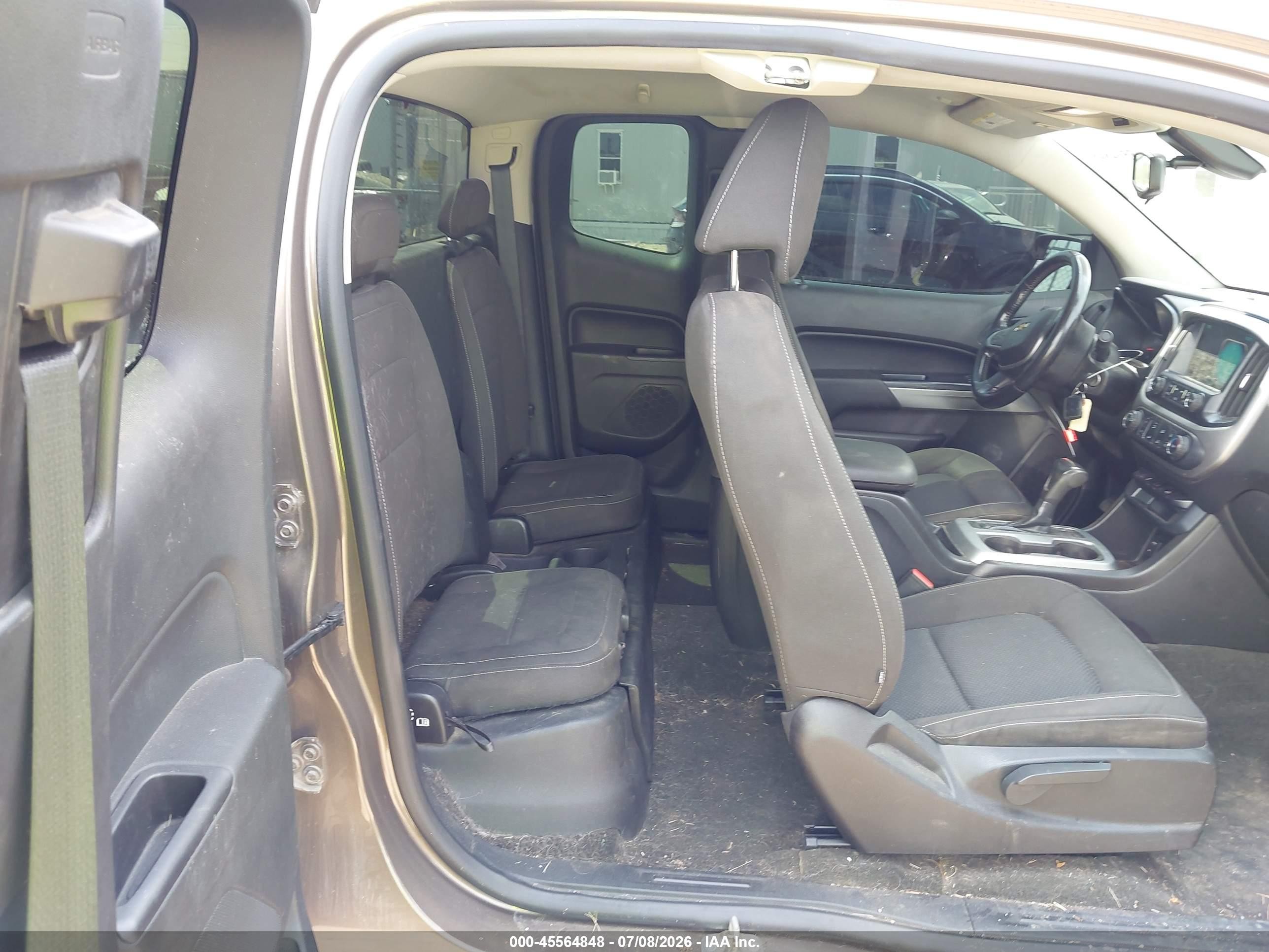 2015 Chevrolet Colorado 2wd Lt Brown vin: 1GCHSBEA4F1138363