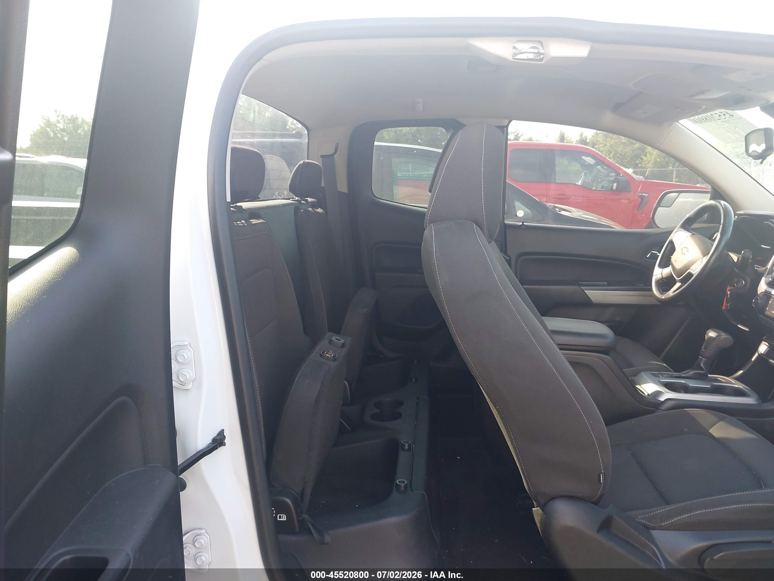 2015 Chevrolet Colorado 2wd Lt White vin: 1GCHSBEA4F1154403
