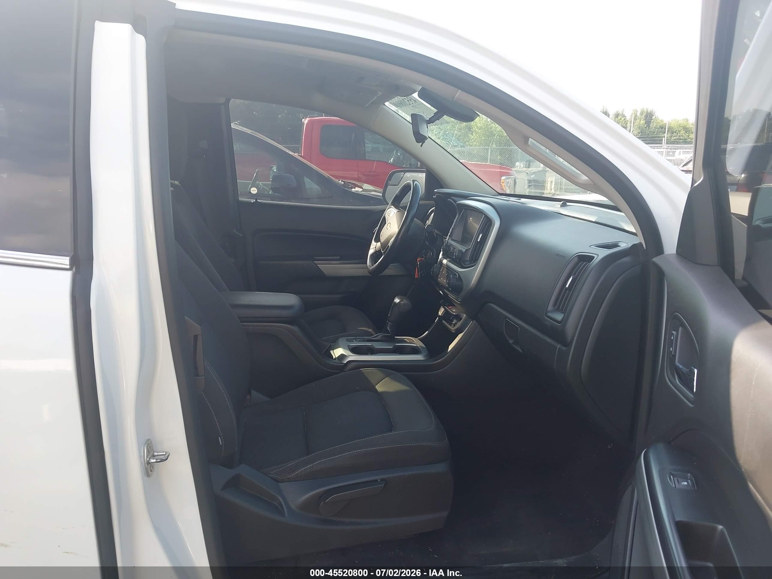 2015 Chevrolet Colorado 2wd Lt White vin: 1GCHSBEA4F1154403