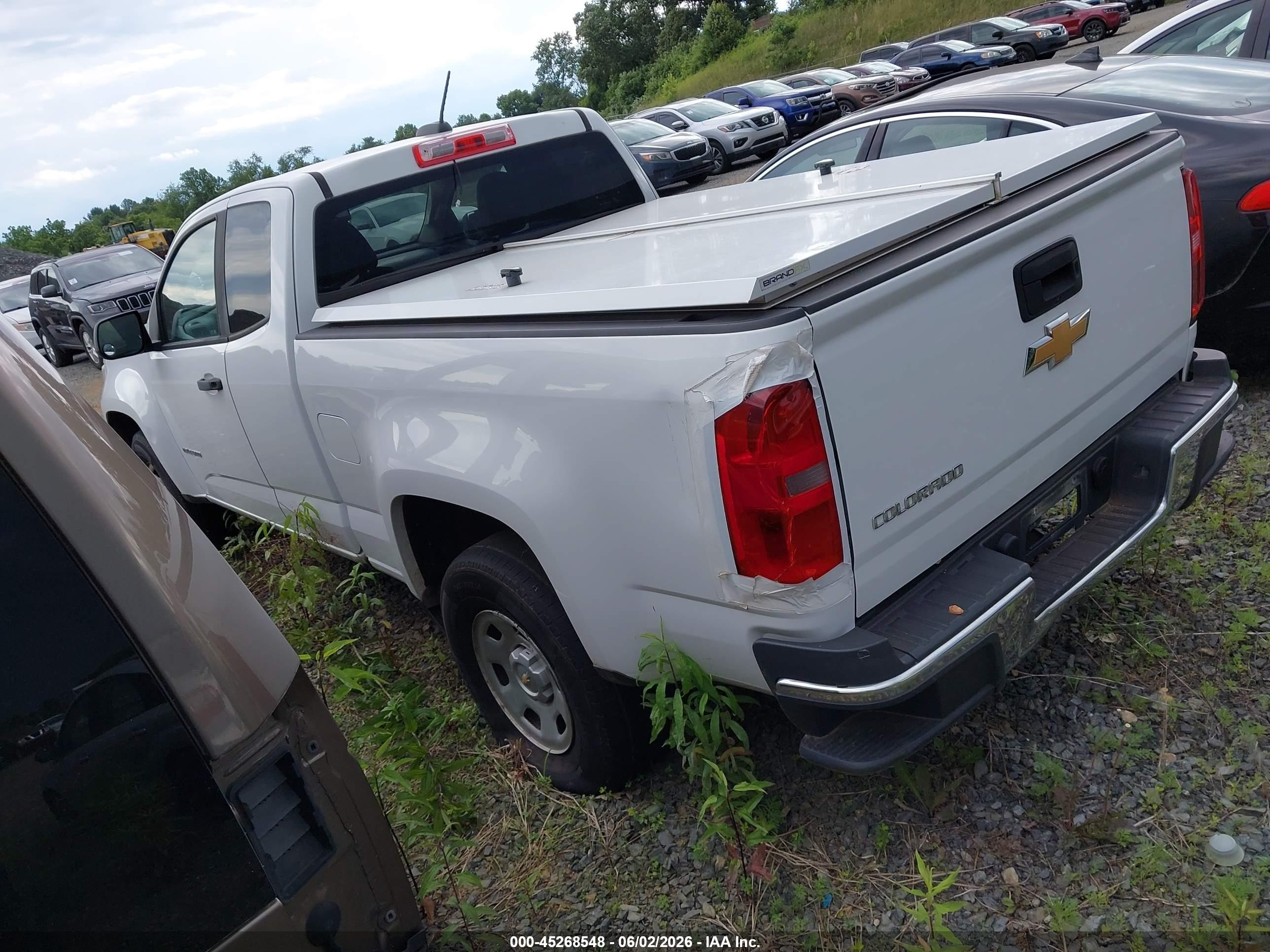 2019 Chevrolet Colorado Wt Белый vin: 1GCHSBEA4K1209331