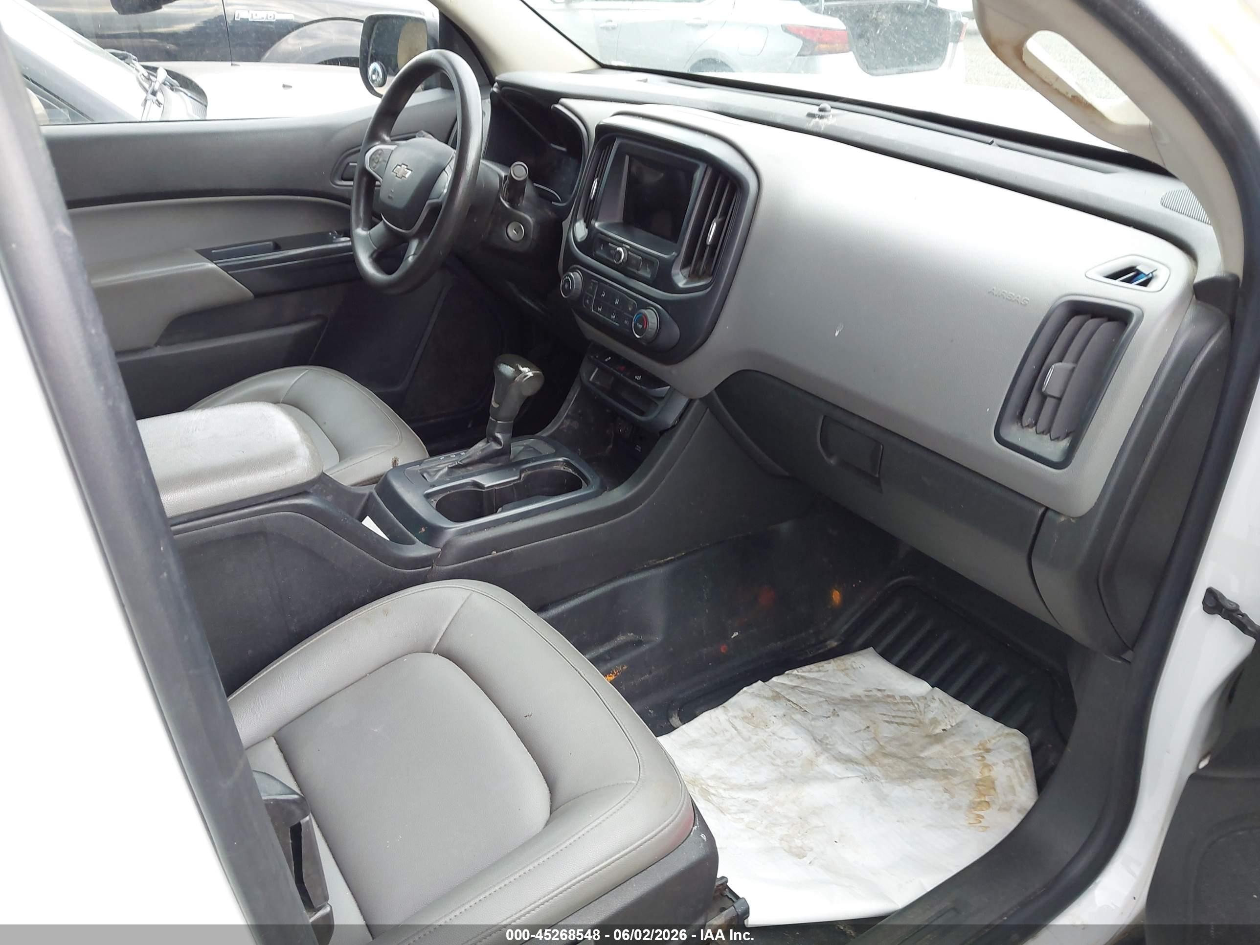 2019 Chevrolet Colorado Wt Белый vin: 1GCHSBEA4K1209331