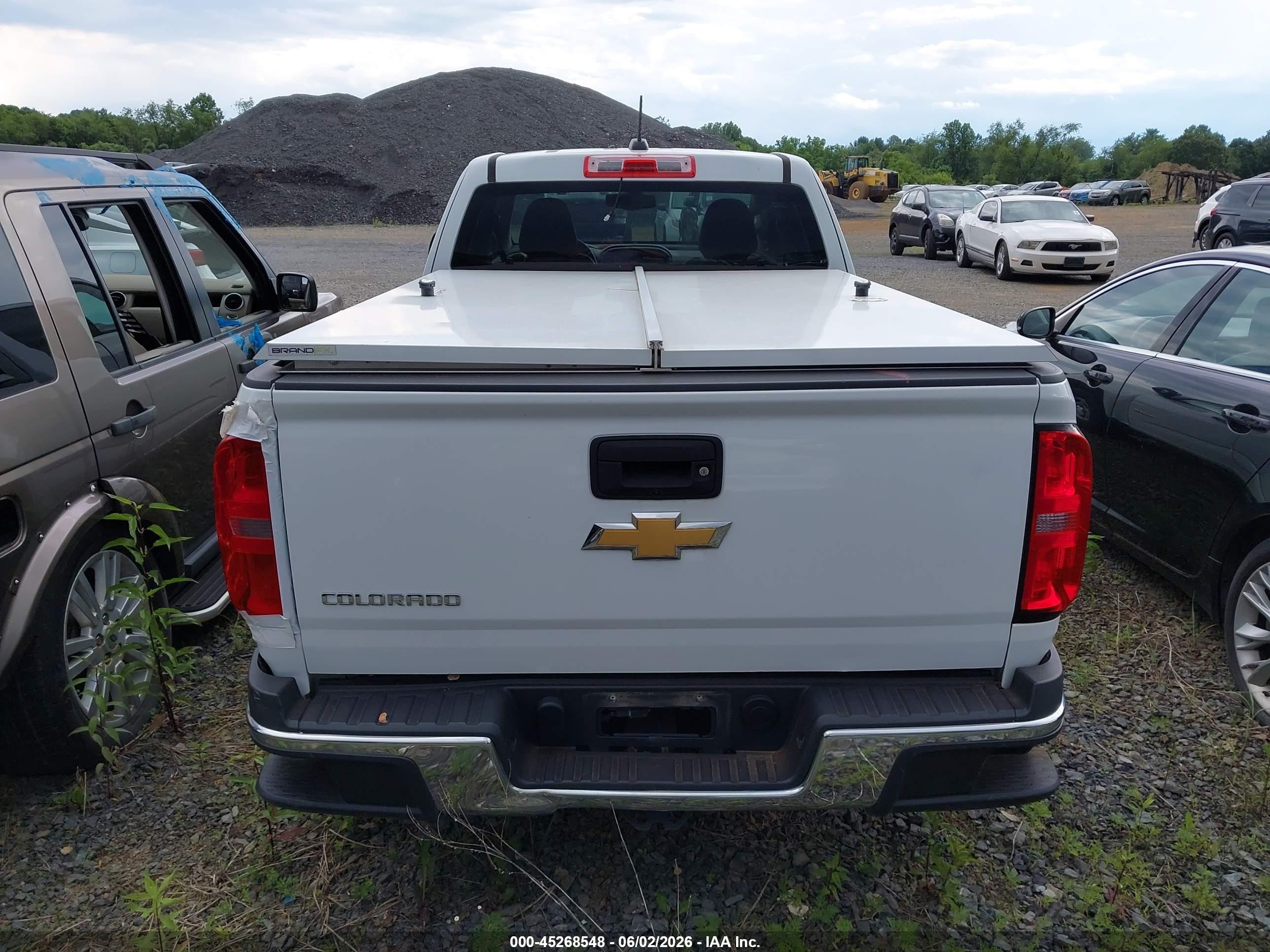 2019 Chevrolet Colorado Wt Белый vin: 1GCHSBEA4K1209331