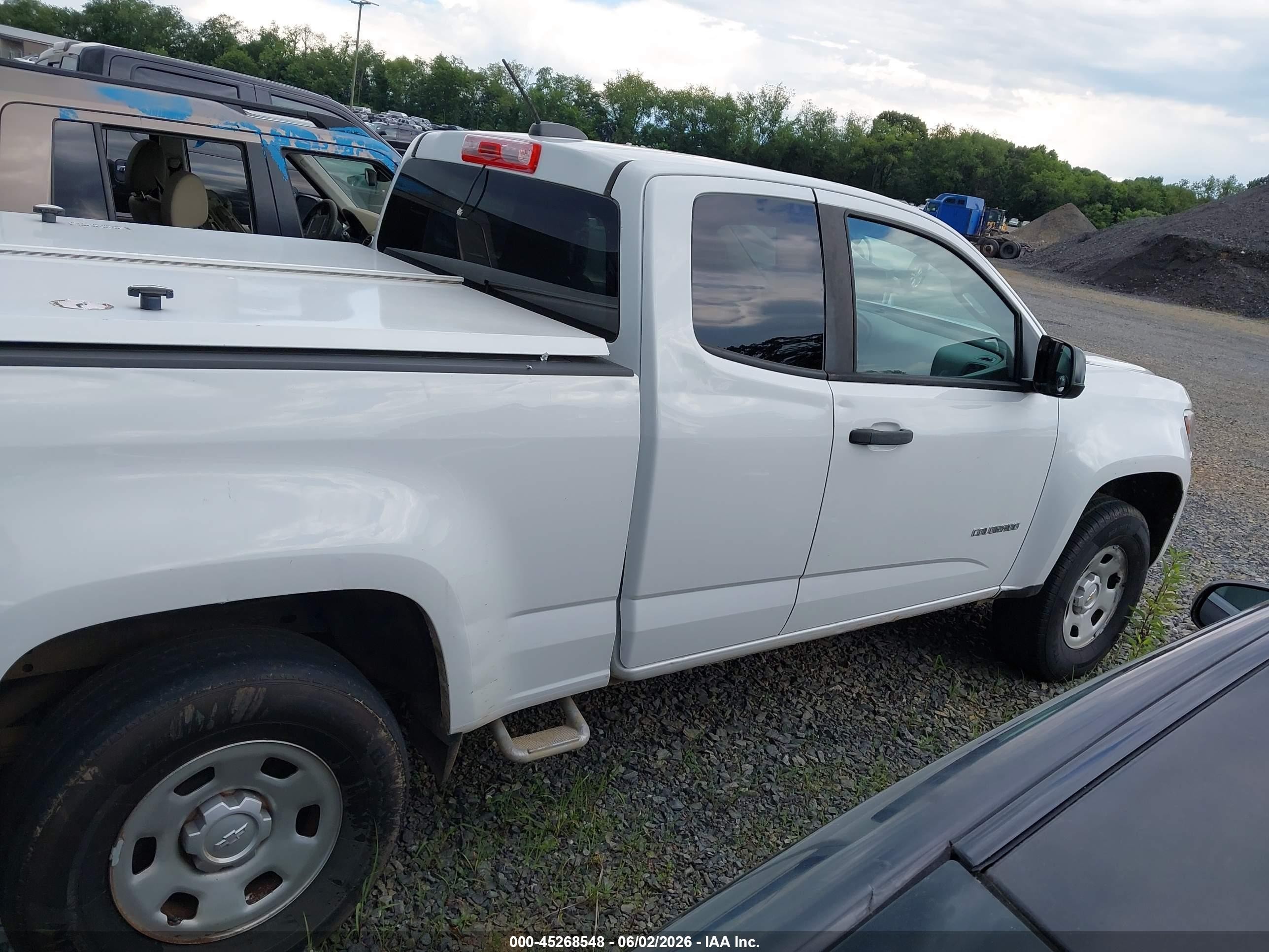 2019 Chevrolet Colorado Wt Белый vin: 1GCHSBEA4K1209331
