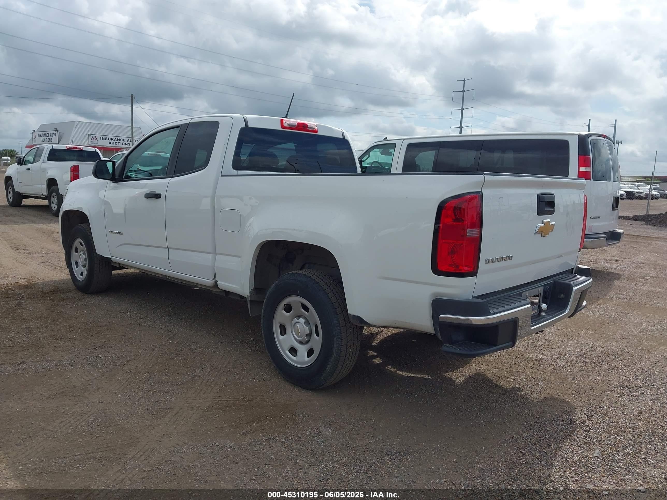 2020 Chevrolet Colorado 2wd  Long Box Wt Белый vin: 1GCHSBEA5L1185445