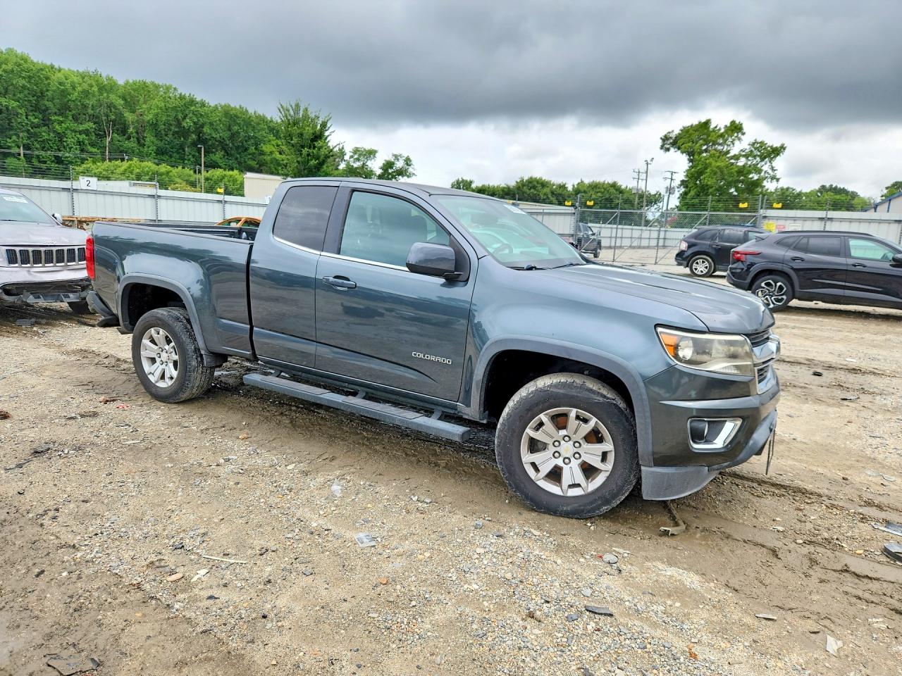 2015 Chevrolet Colorado Lt Gray vin: 1GCHSBEA8F1262233