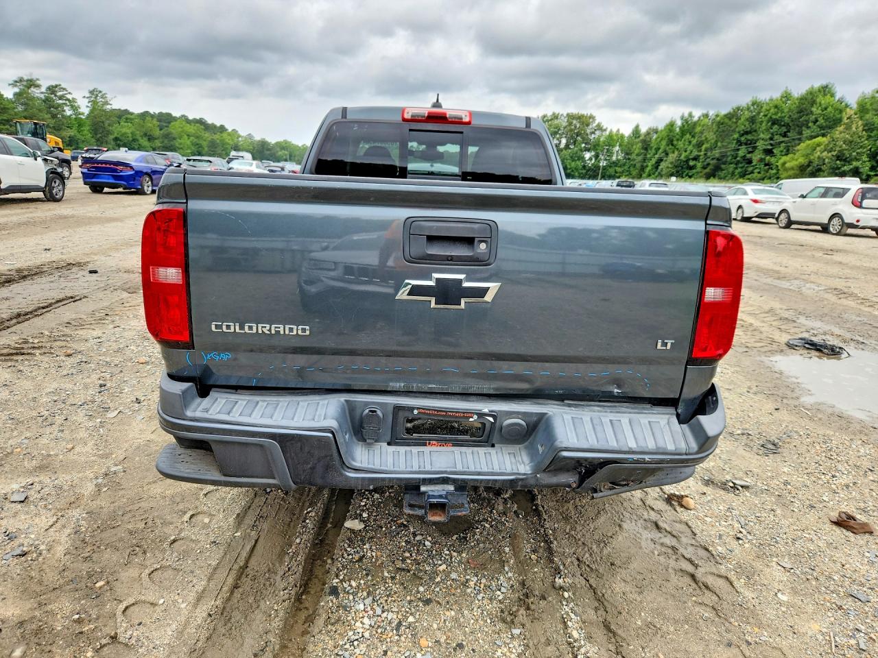 2015 Chevrolet Colorado Lt Gray vin: 1GCHSBEA8F1262233