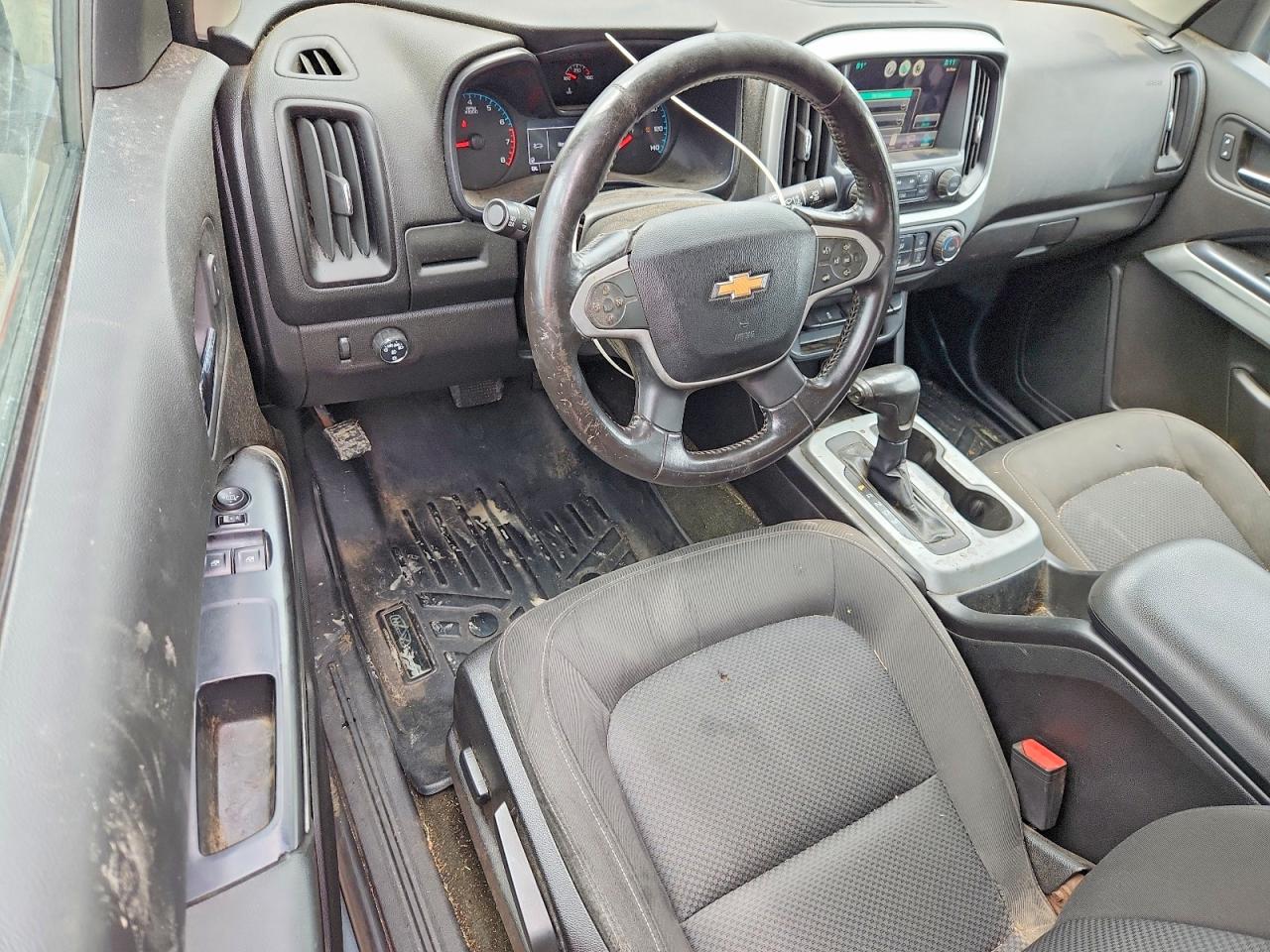 2015 Chevrolet Colorado Lt Gray vin: 1GCHSBEA8F1262233