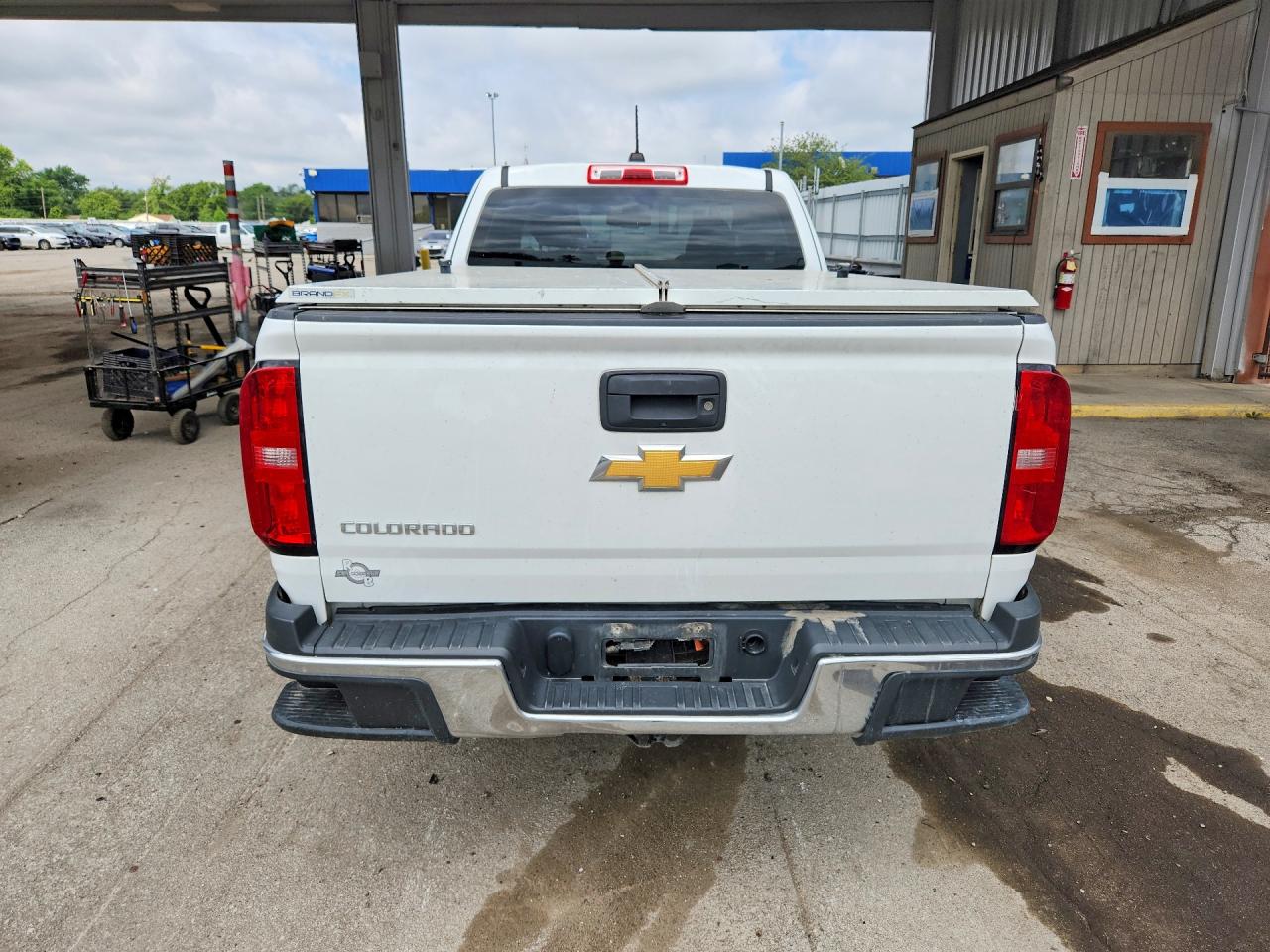 2019 Chevrolet Colorado White vin: 1GCHSBEAXK1148700