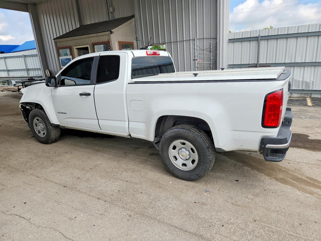 2019 Chevrolet Colorado White vin: 1GCHSBEAXK1148700
