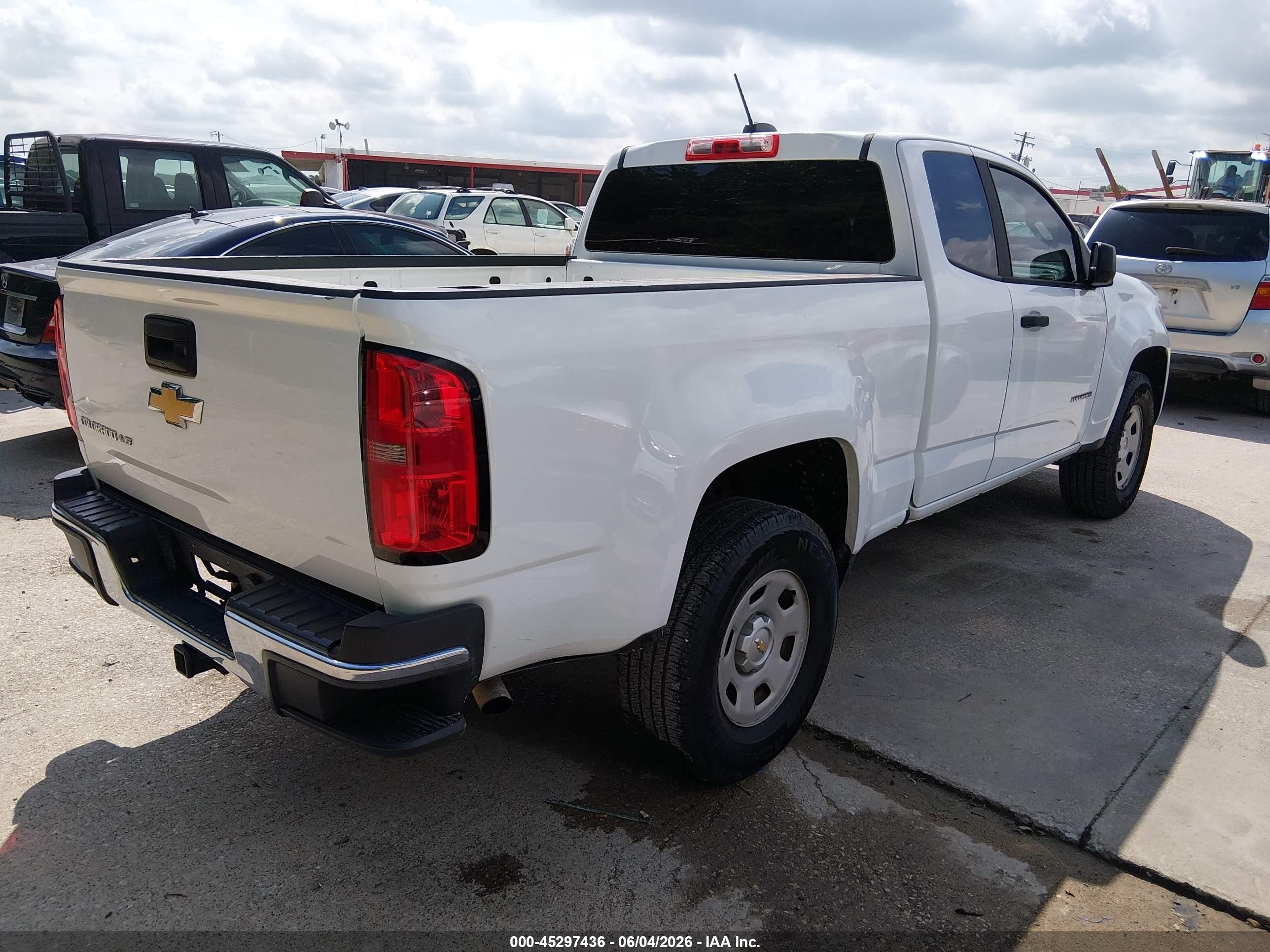 2017 Chevrolet Colorado Wt Белый vin: 1GCHSBEN1H1331737