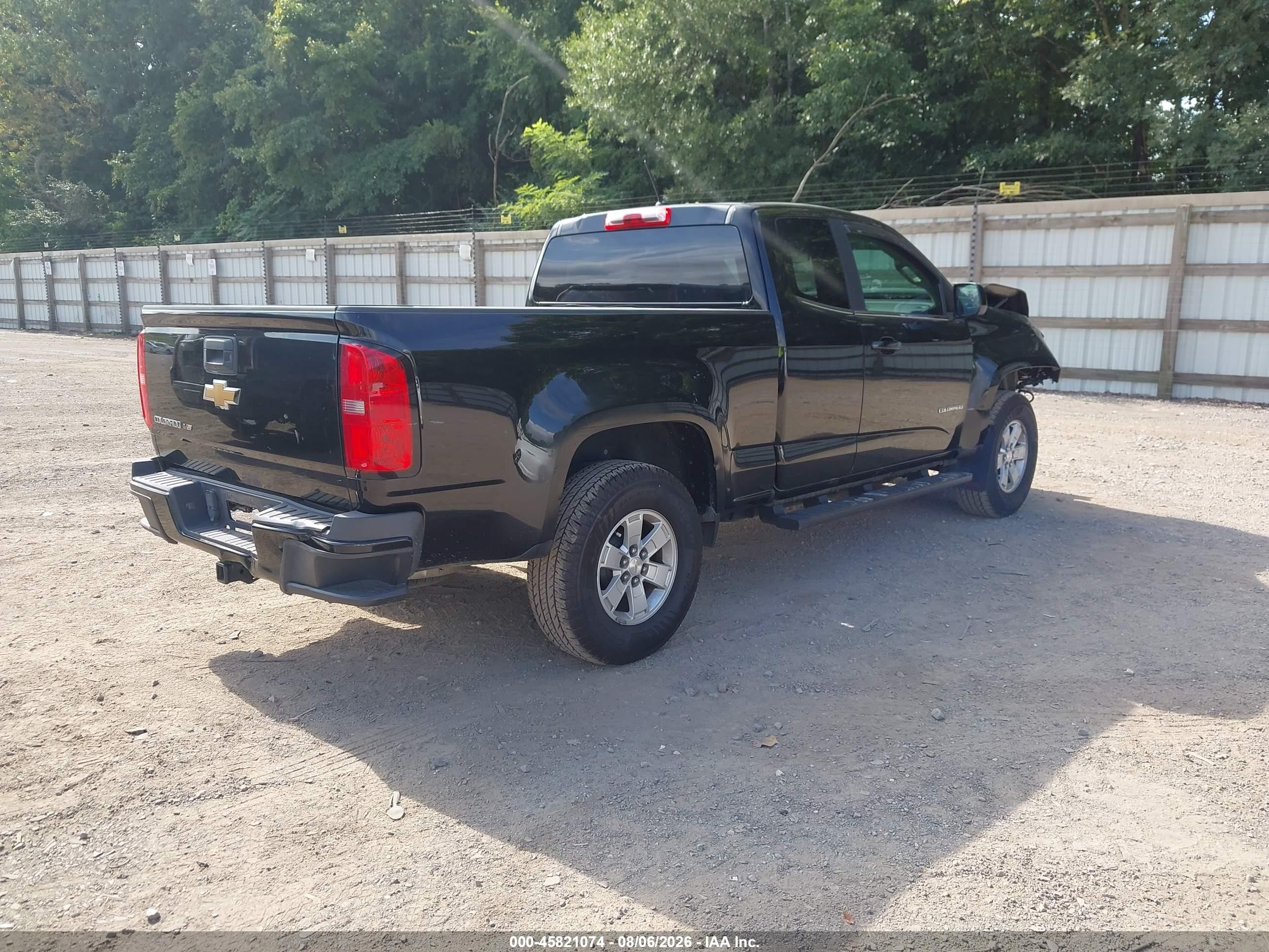 2017 Chevrolet Colorado 2wd Wt Black vin: 1GCHSBENXH1270906
