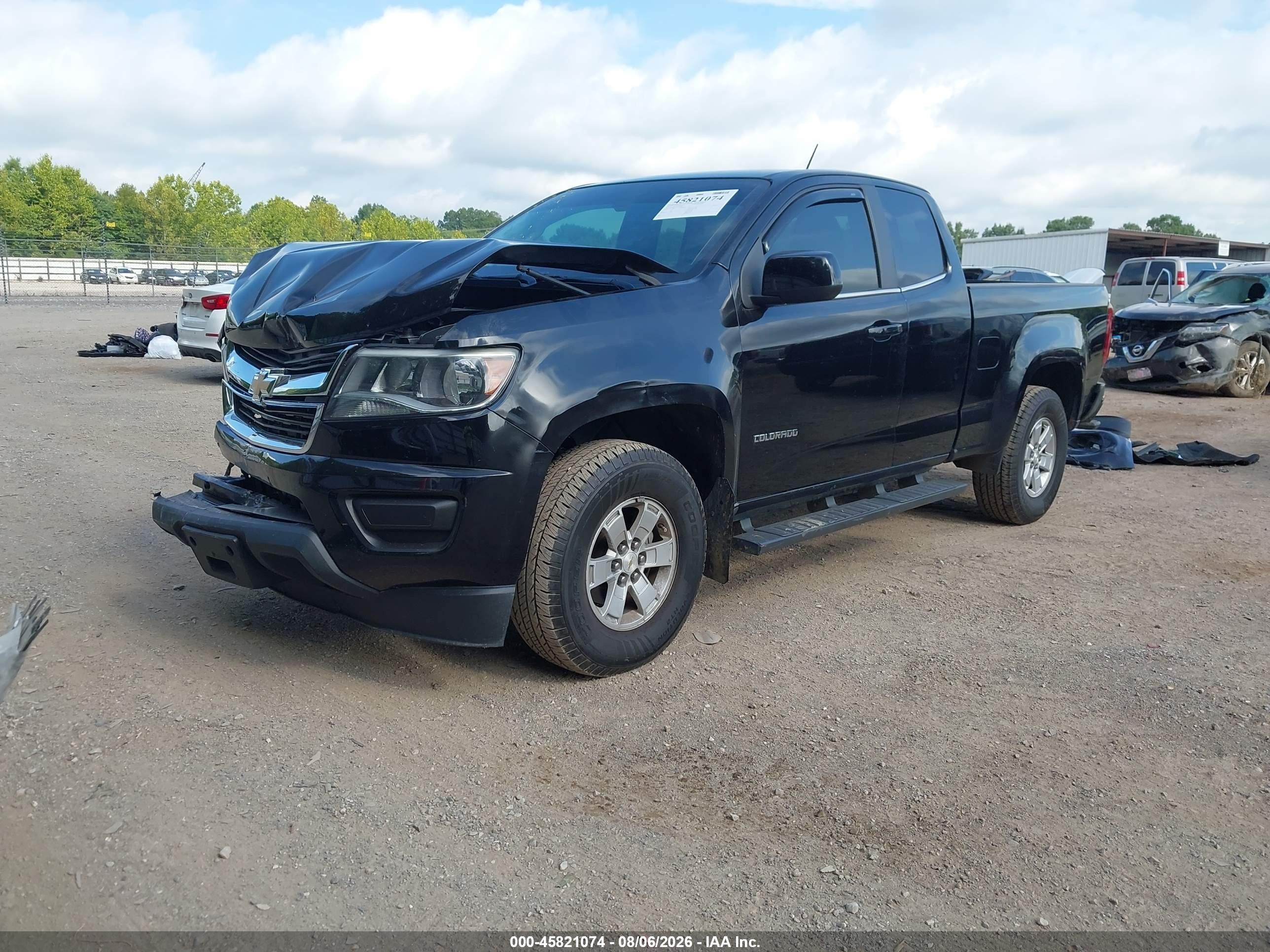 2017 Chevrolet Colorado 2wd Wt Black vin: 1GCHSBENXH1270906