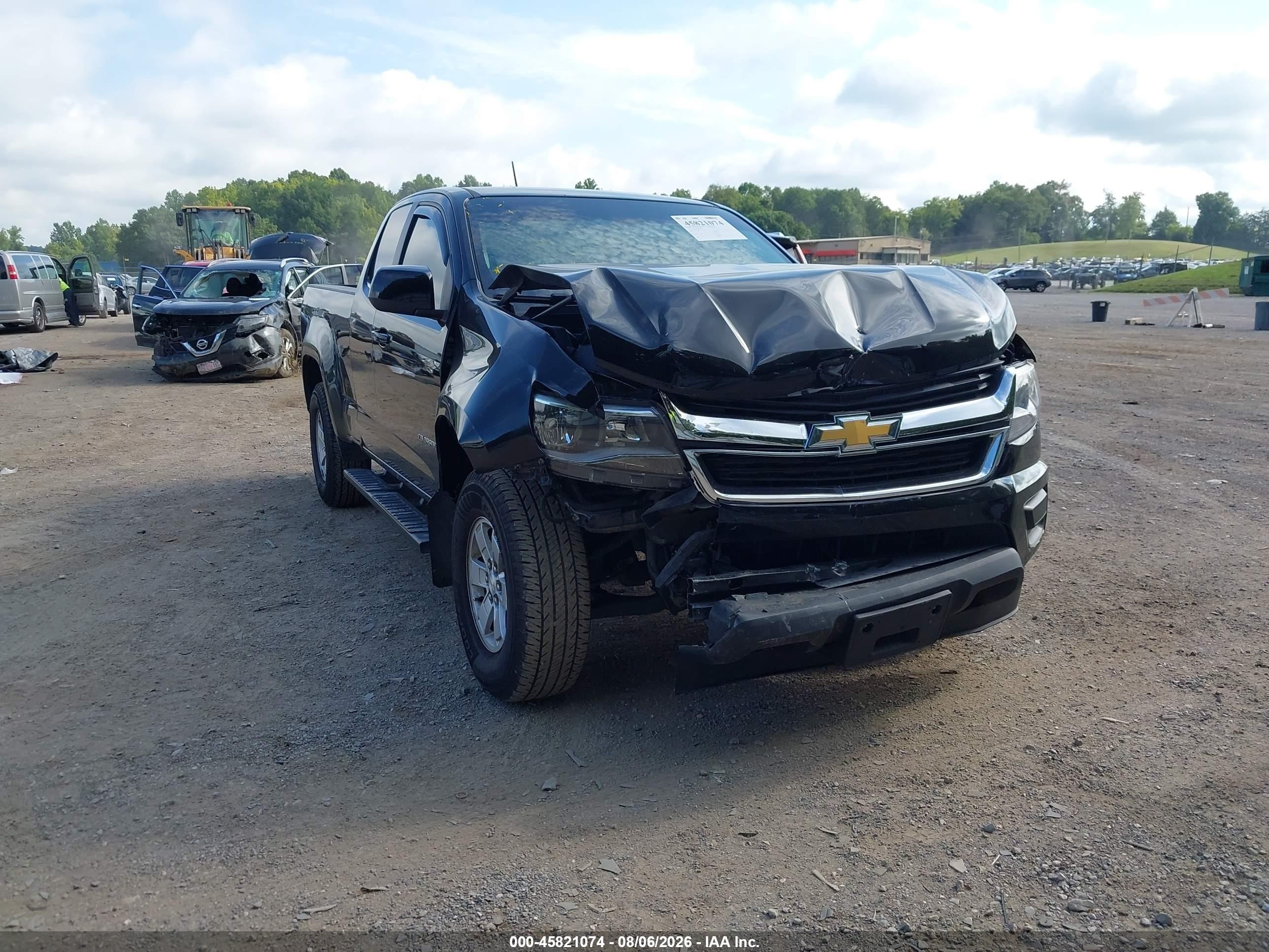 2017 Chevrolet Colorado 2wd Wt Black vin: 1GCHSBENXH1270906