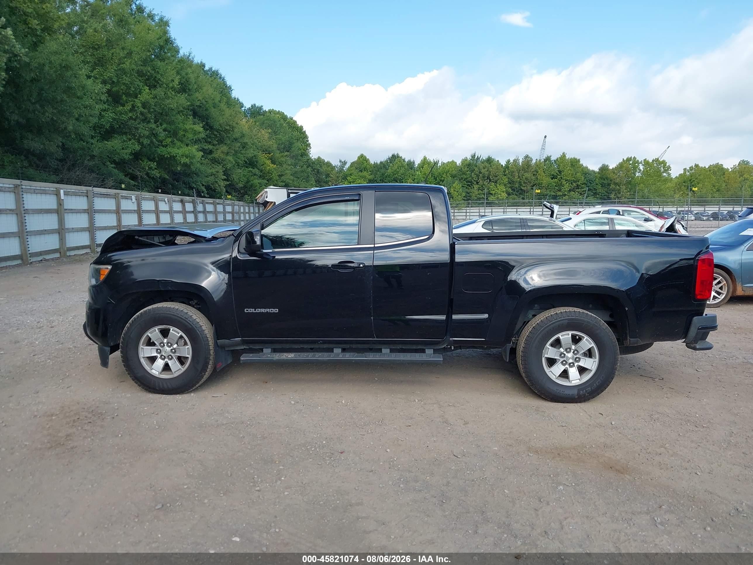2017 Chevrolet Colorado 2wd Wt Black vin: 1GCHSBENXH1270906