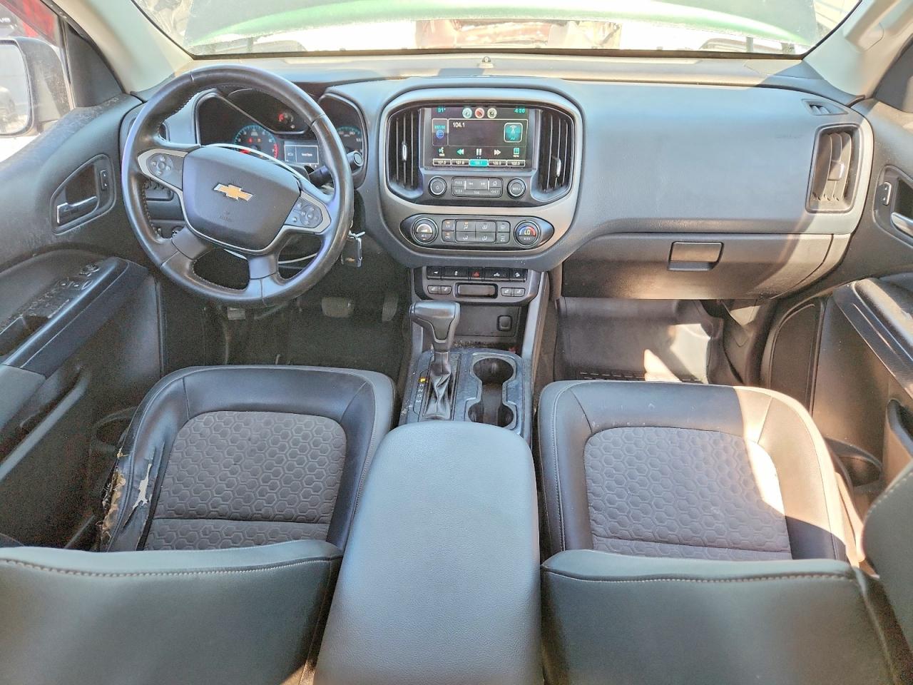 2015 Chevrolet Colorado Z71 Green vin: 1GCHSCE31F1197846