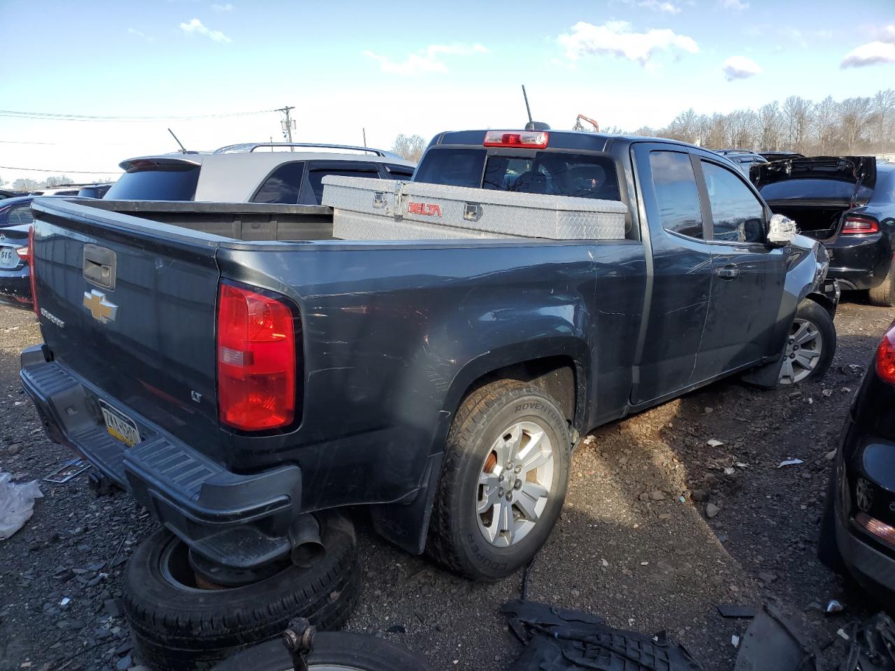 2016 Chevrolet Colorado Lt Синий vin: 1GCHSCE36G1377258