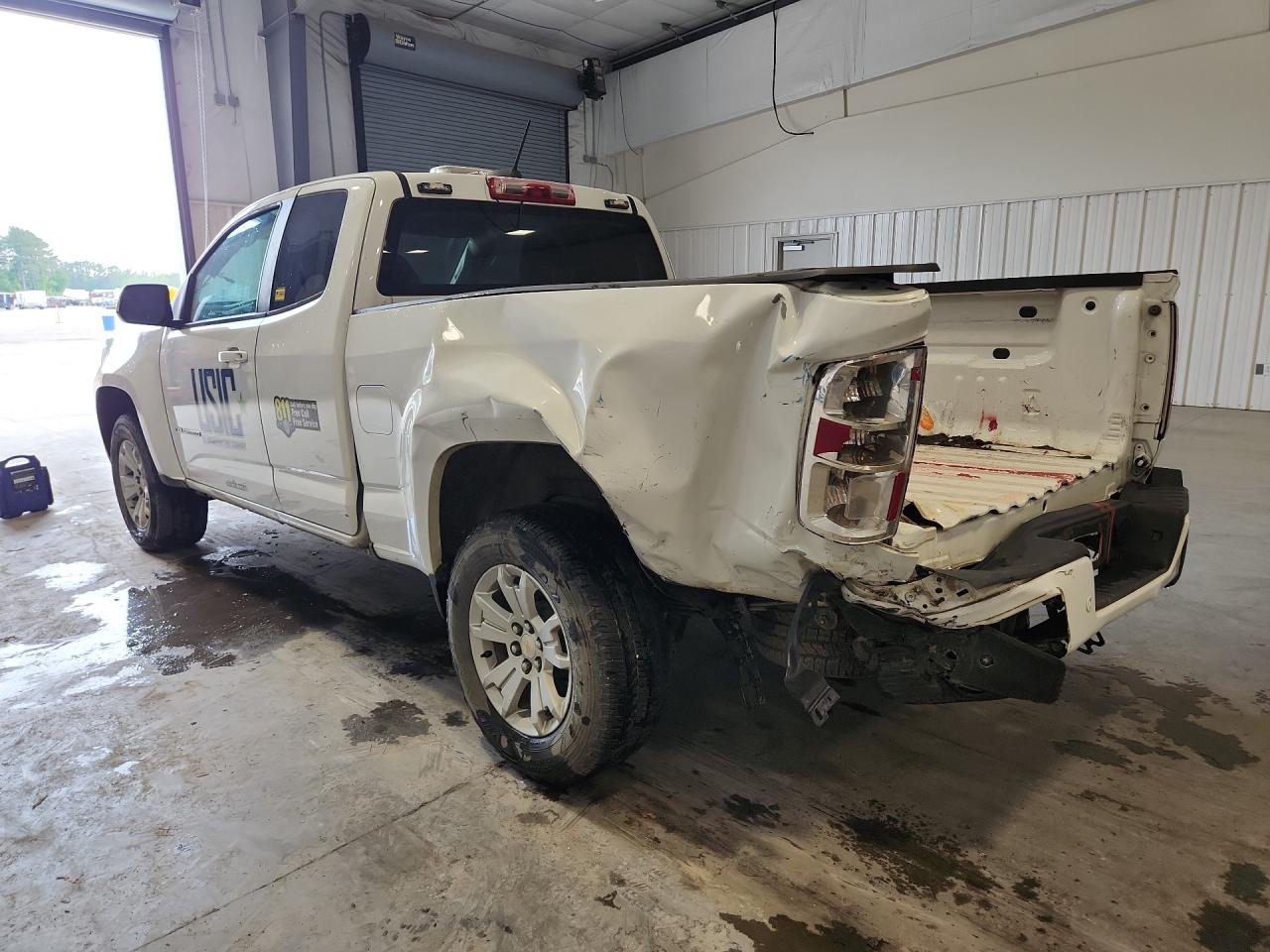 2022 Chevrolet Colorado Lt White vin: 1GCHSCEA3N1246669 Damage: Left Qtr Panel, Severe Damage, Replacement Required