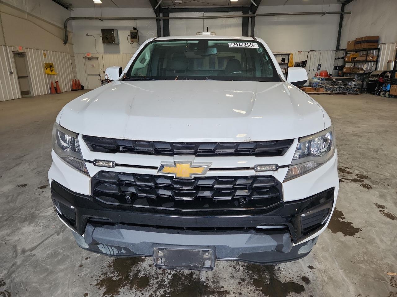 2022 Chevrolet Colorado Lt White vin: 1GCHSCEA3N1246669 Damage: Hood, Chipped, 3
