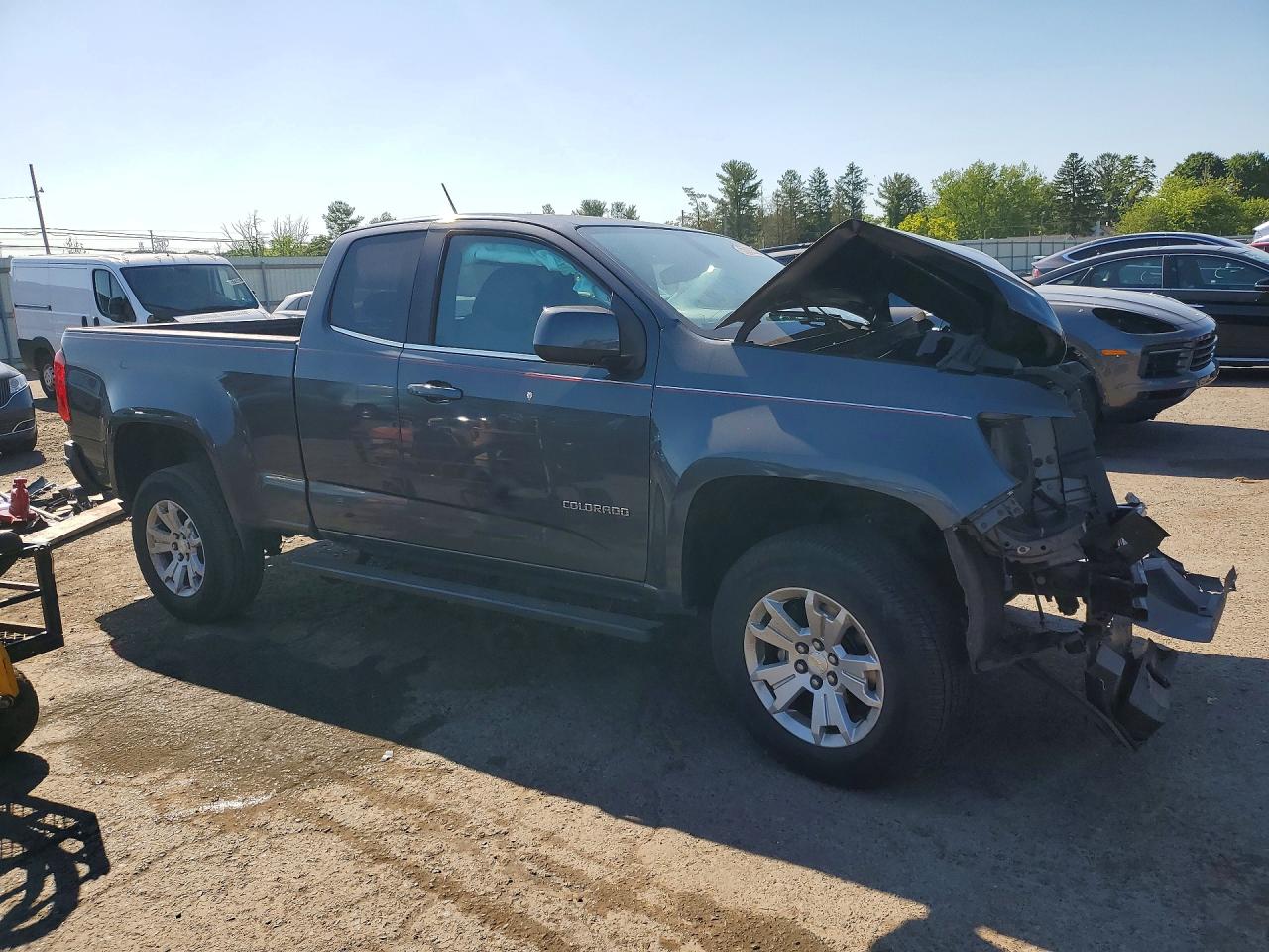 2016 Chevrolet Colorado Lt Gray vin: 1GCHSCEA5G1103726