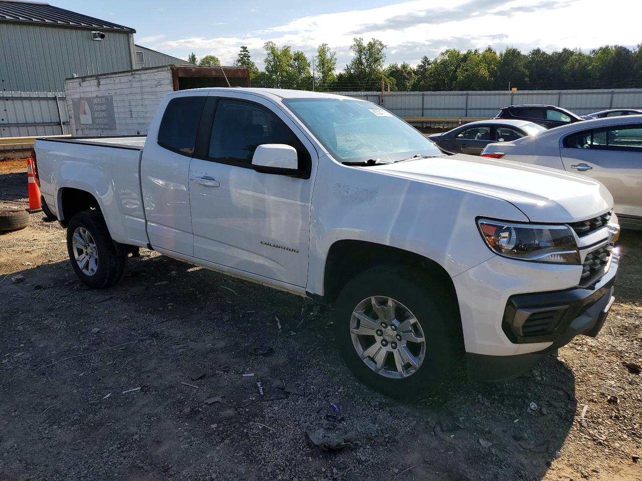 2022 Chevrolet Colorado Lt White vin: 1GCHSCEA5N1214466