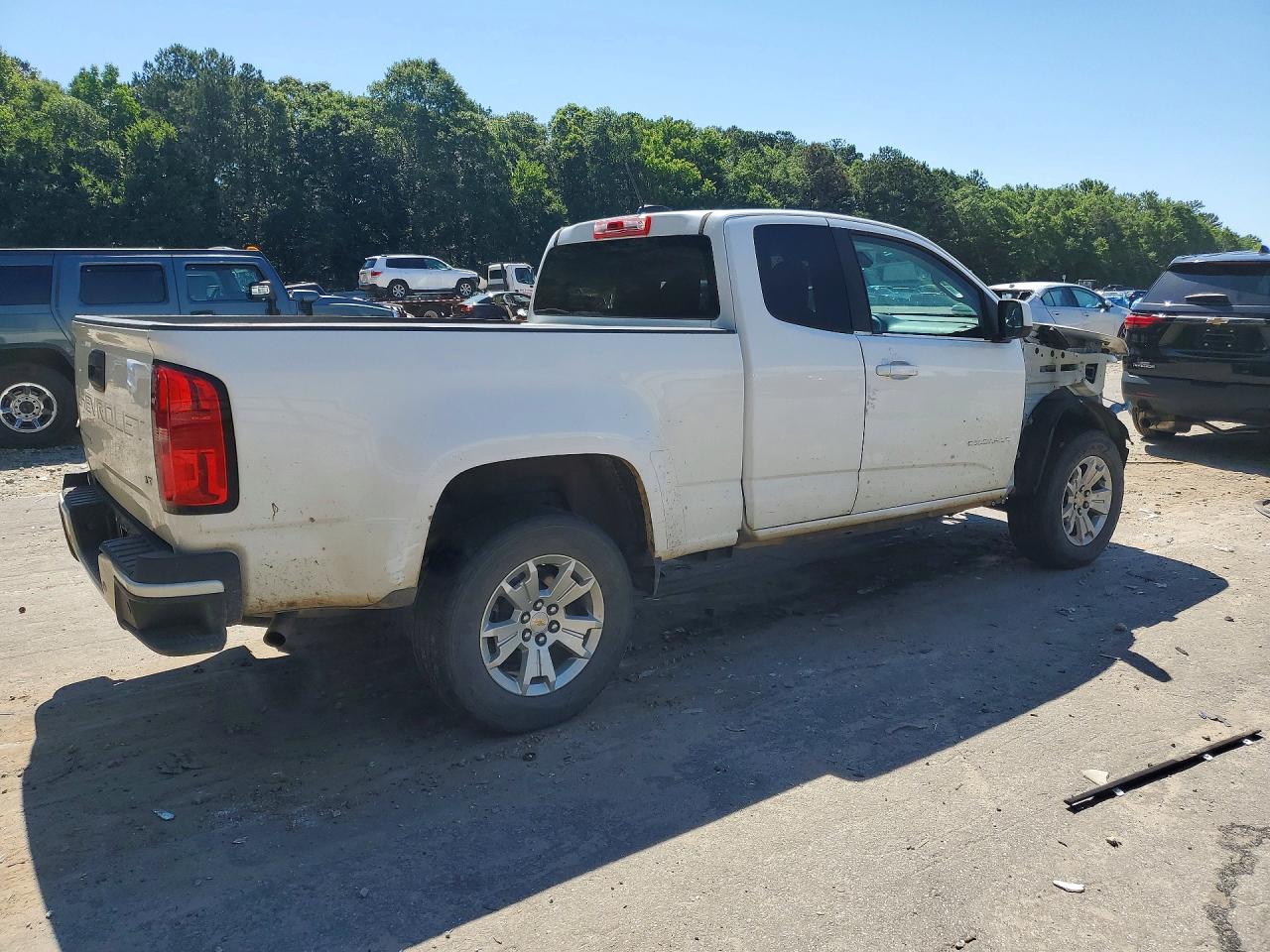 2022 Chevrolet Colorado Lt White vin: 1GCHSCEA7N1282266