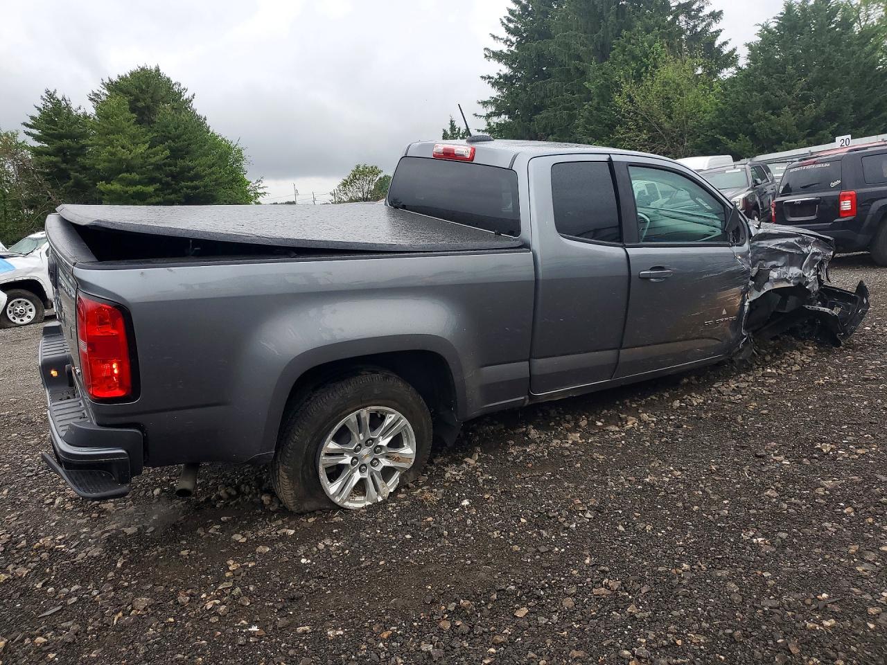2021 Chevrolet Colorado Lt Gray vin: 1GCHSCEA9M1268447