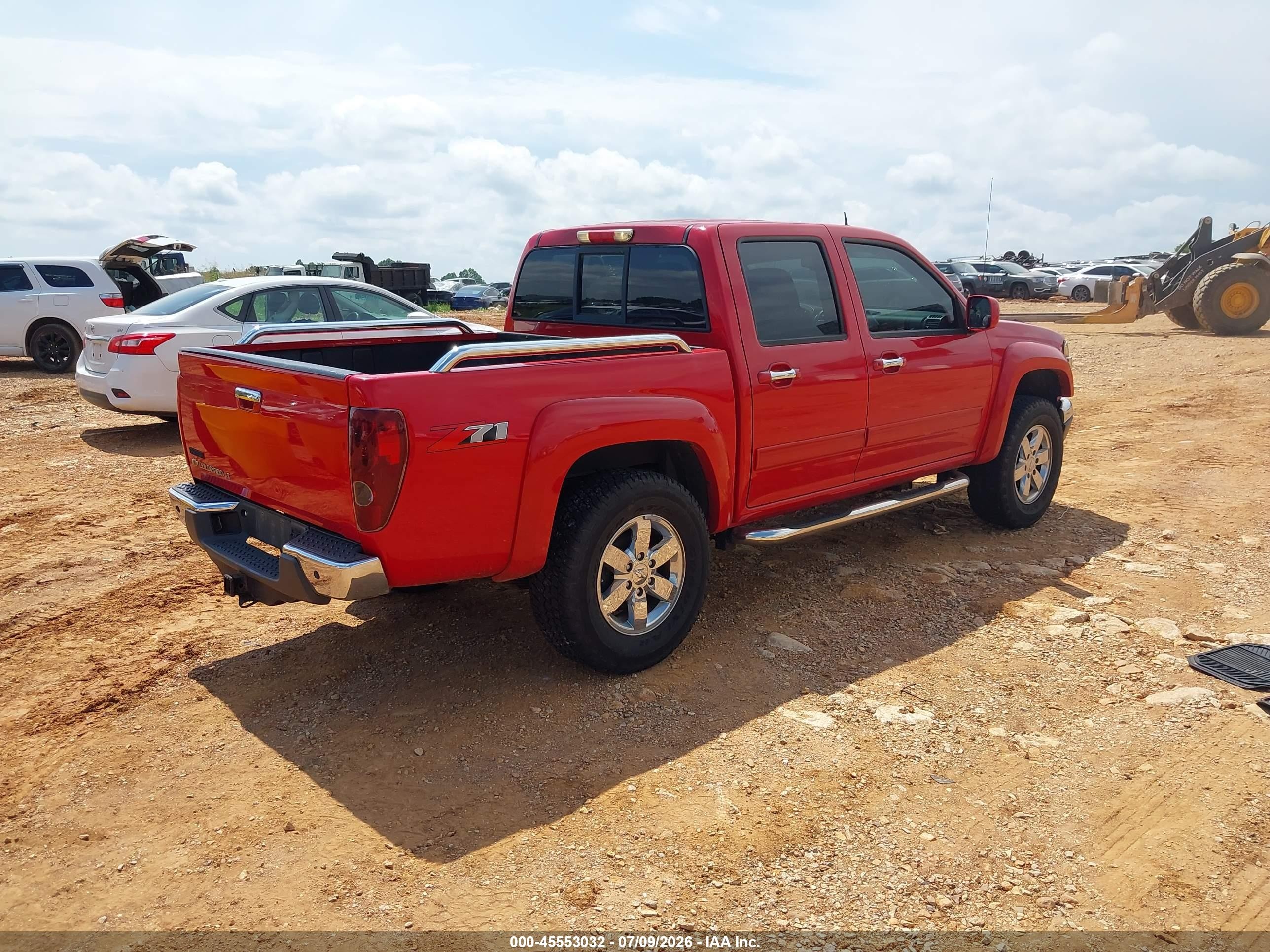 2011 Chevrolet Colorado 2lt Red vin: 1GCHSDFE0B8136656