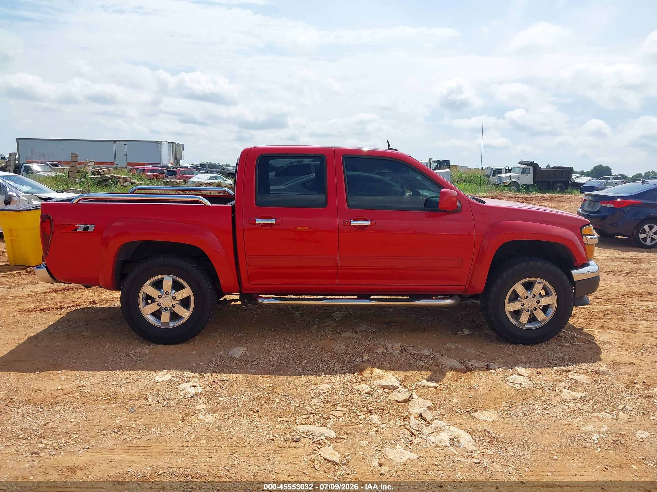 2011 Chevrolet Colorado 2lt Red vin: 1GCHSDFE0B8136656