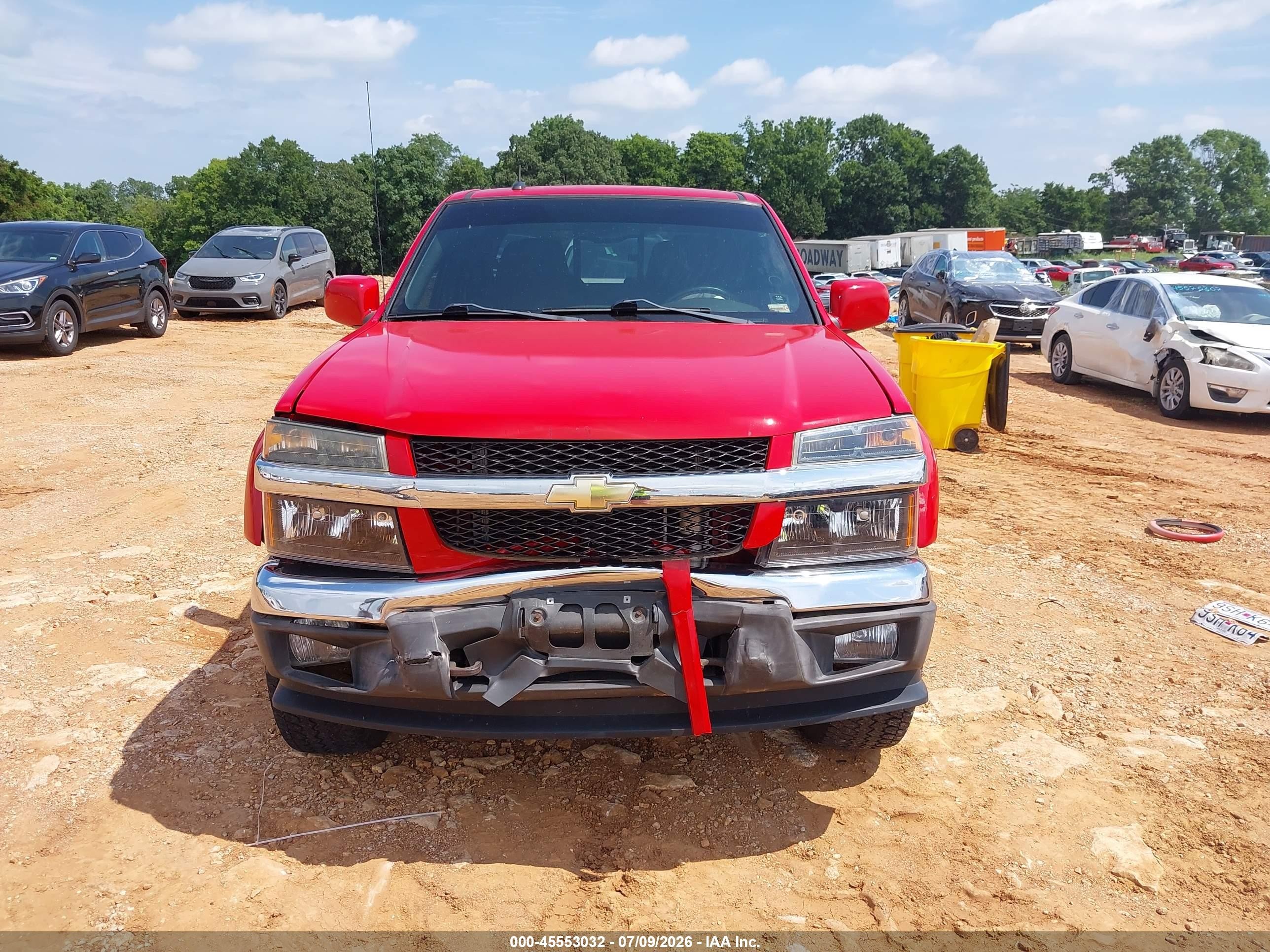 2011 Chevrolet Colorado 2lt Red vin: 1GCHSDFE0B8136656