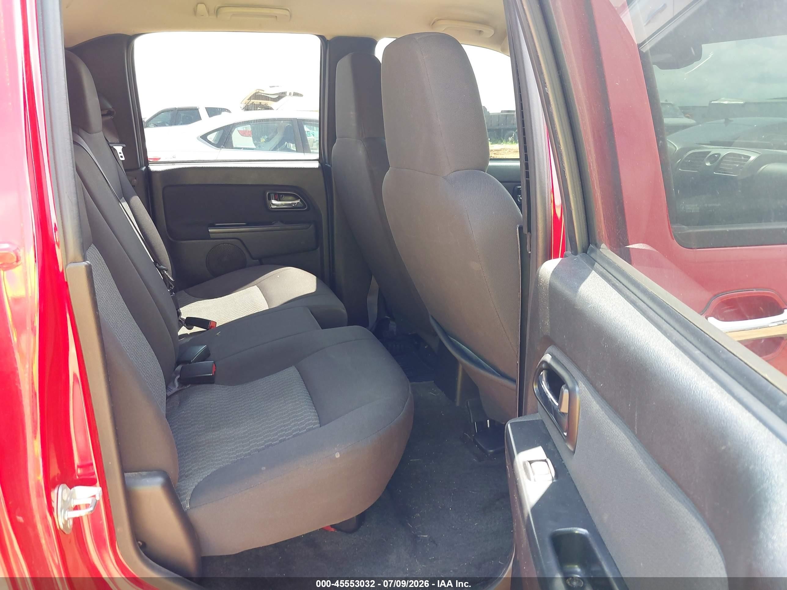 2011 Chevrolet Colorado 2lt Red vin: 1GCHSDFE0B8136656
