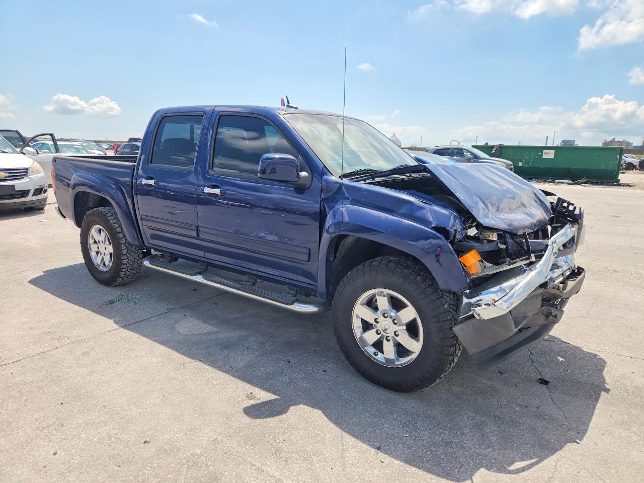 2012 Chevrolet Colorado Lt Blue vin: 1GCHSDFE1C8103537